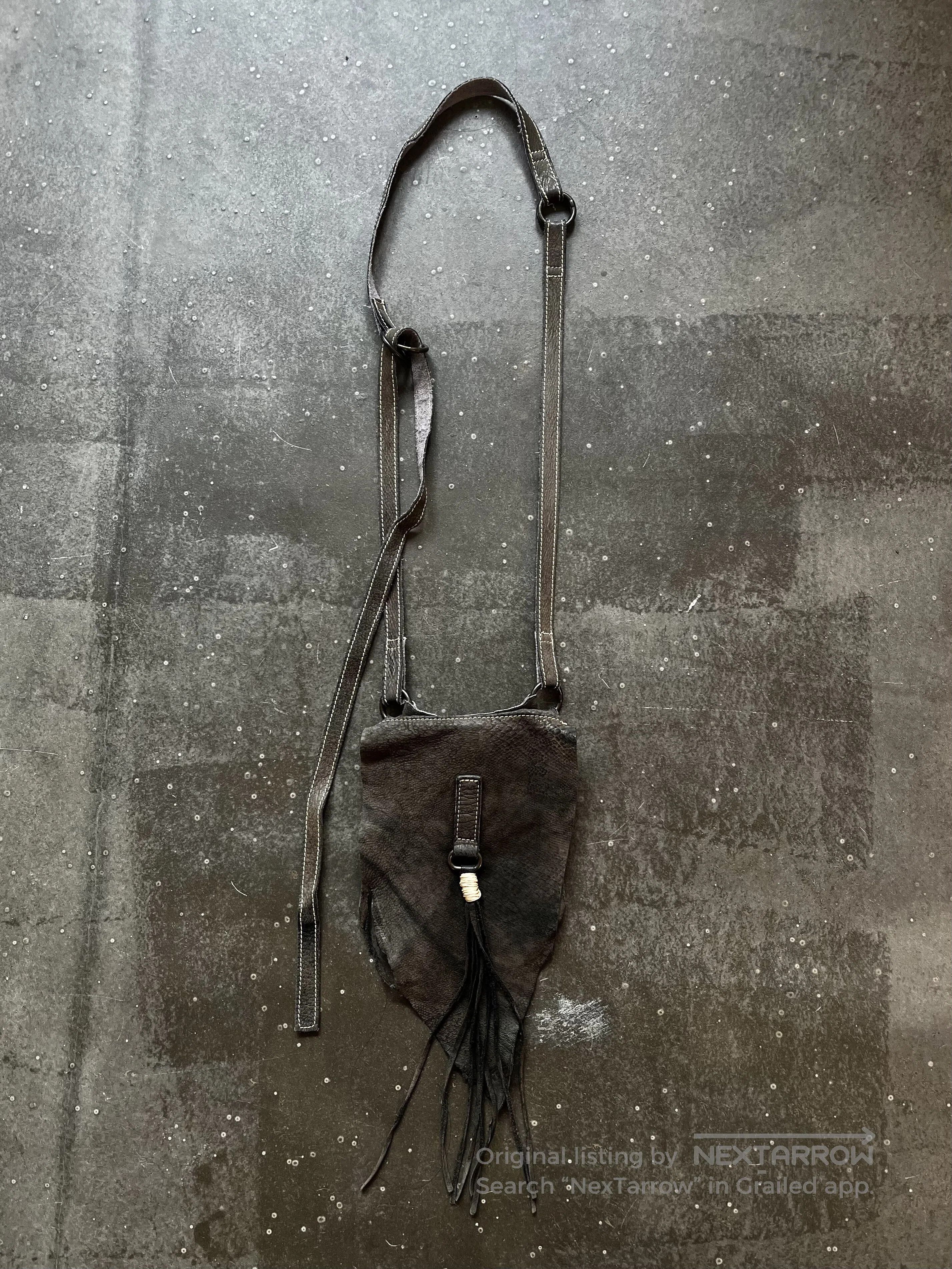 MASAHIROMARUYAMA Kyoji Maruyama Tassel Leather Bag. Size ONE SIZE - 1 Thumbnail