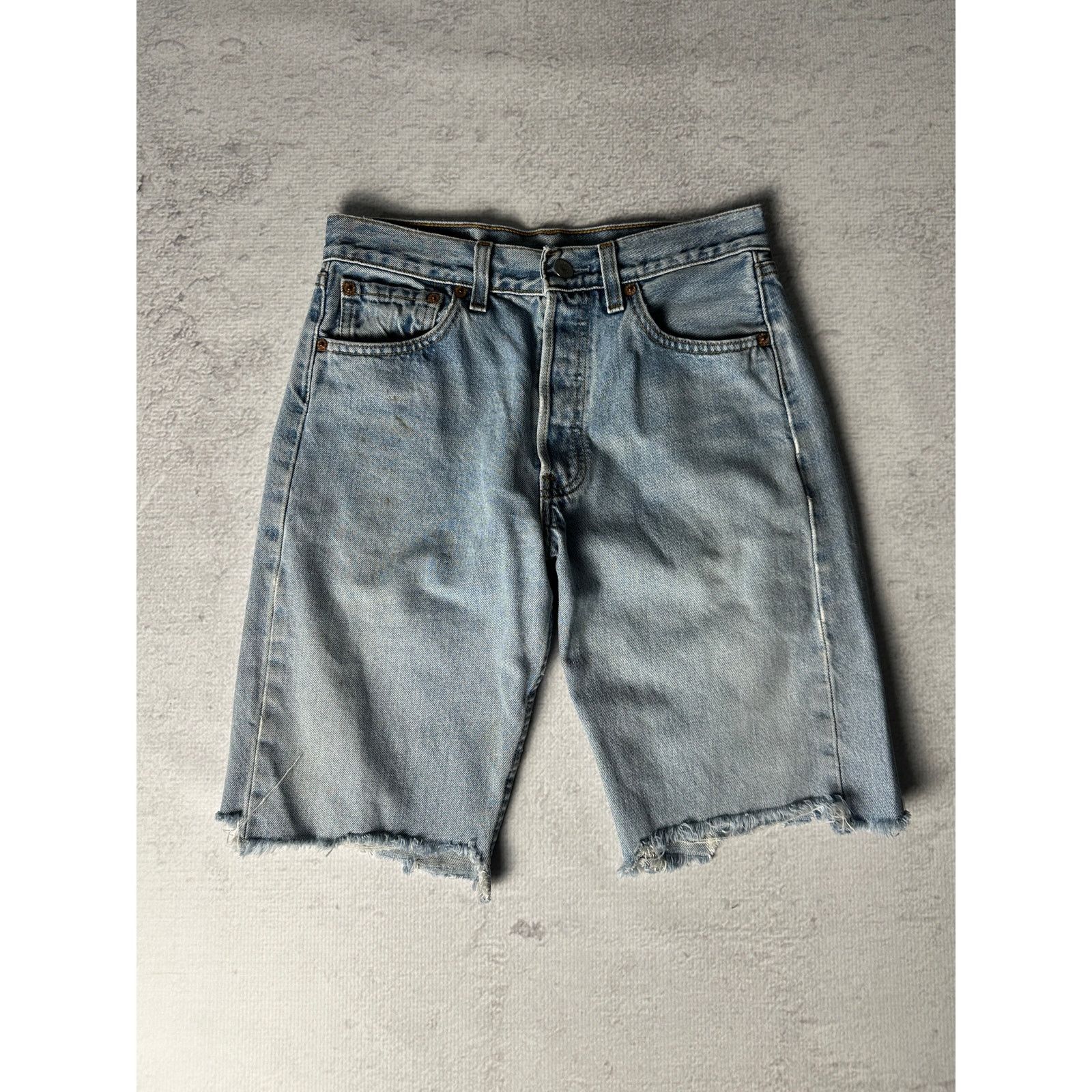 Levi's Vintage Levis Blue Jean Shorts - Women's Bottoms 28W10L Size 28" / US 6 / IT 42 - 1 Thumbnail