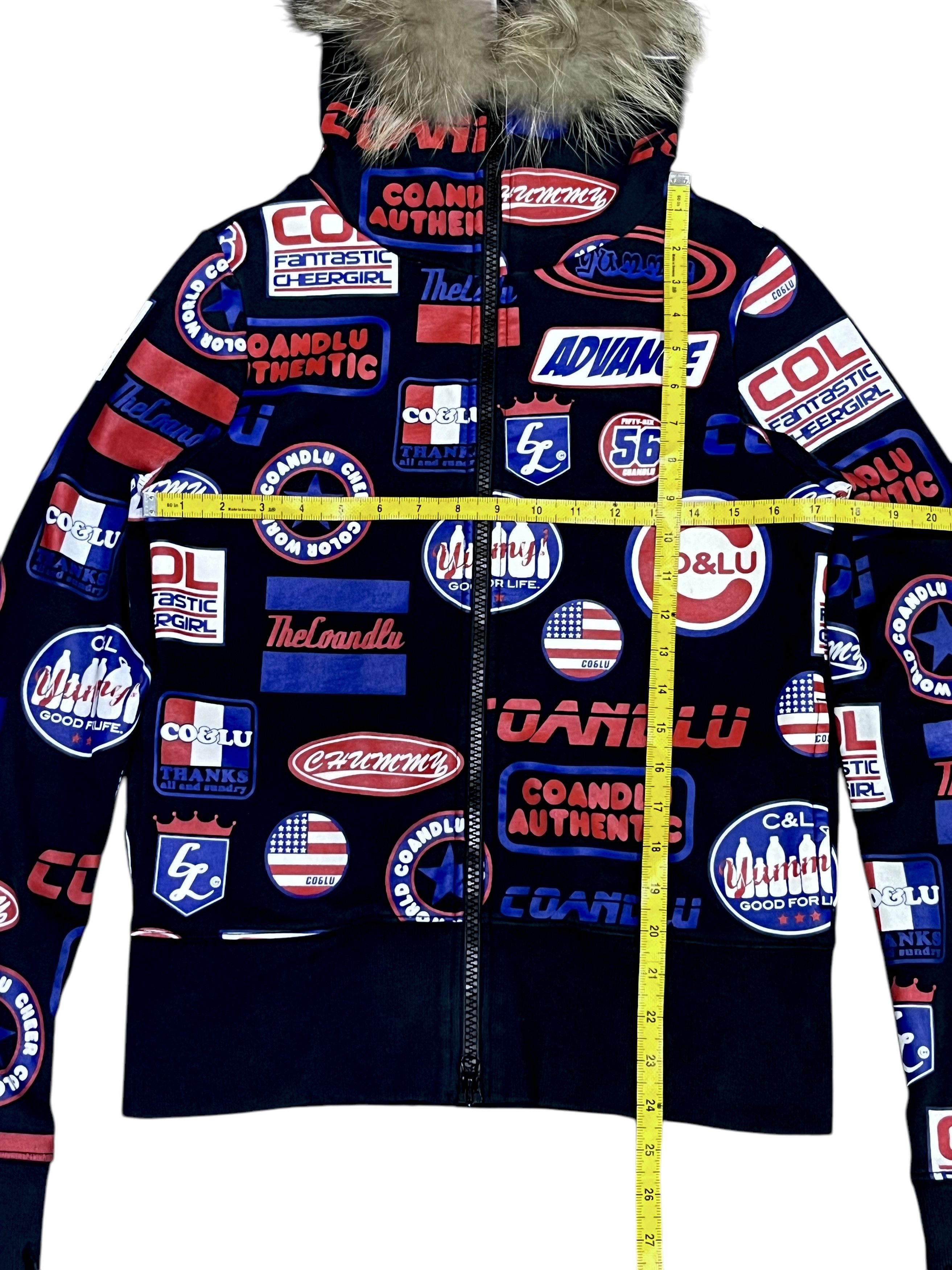 Other DOPE Est. 90’s FANTASTIC CHEERGIRL All Over Print Fur Hoodie Size XS / US 0-2 / IT 36-38 - 13 Thumbnail