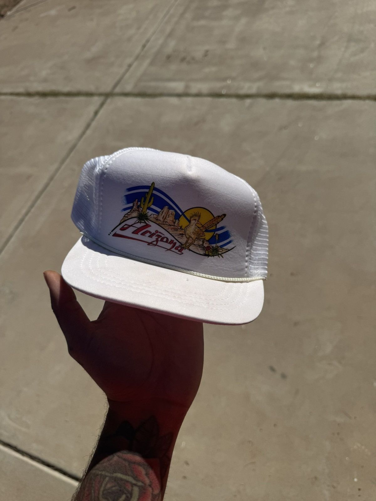 Vintage 1980s Arizona Trucker Size ONE SIZE - 3 Thumbnail