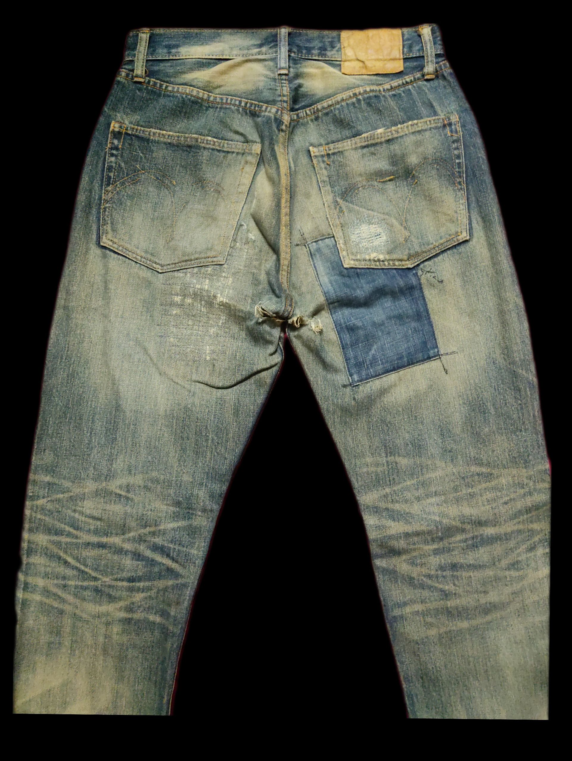 Sugar Cane × Toyo Enterprises Vintage Sugar Cane & co Jeans distress Single Digit Size US 28 / EU 44 - 8 Thumbnail