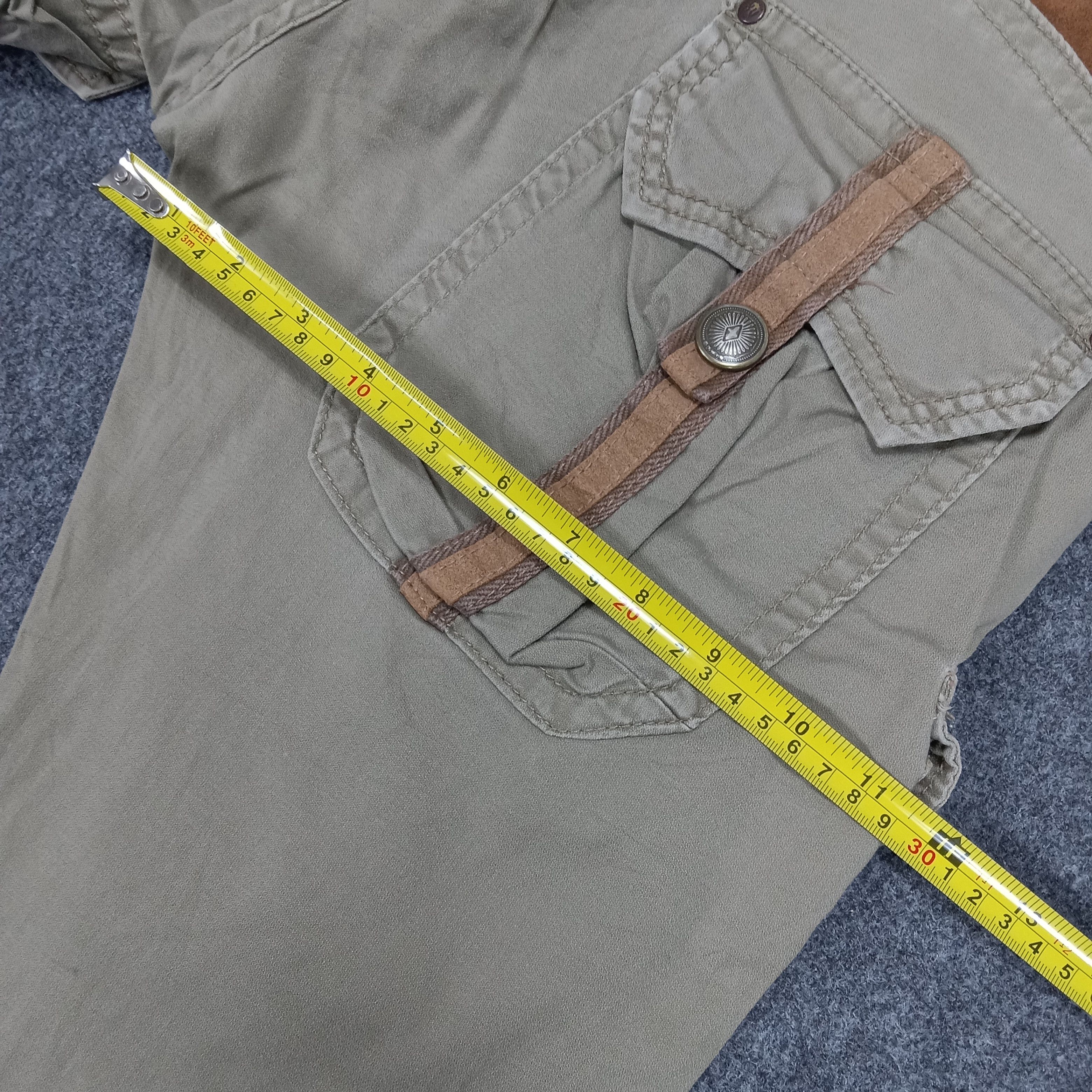 Edwin × Vintage EDWIN Streetwear Japanese Style Cargo Pants Size US 32 / EU 48 - 12 Thumbnail