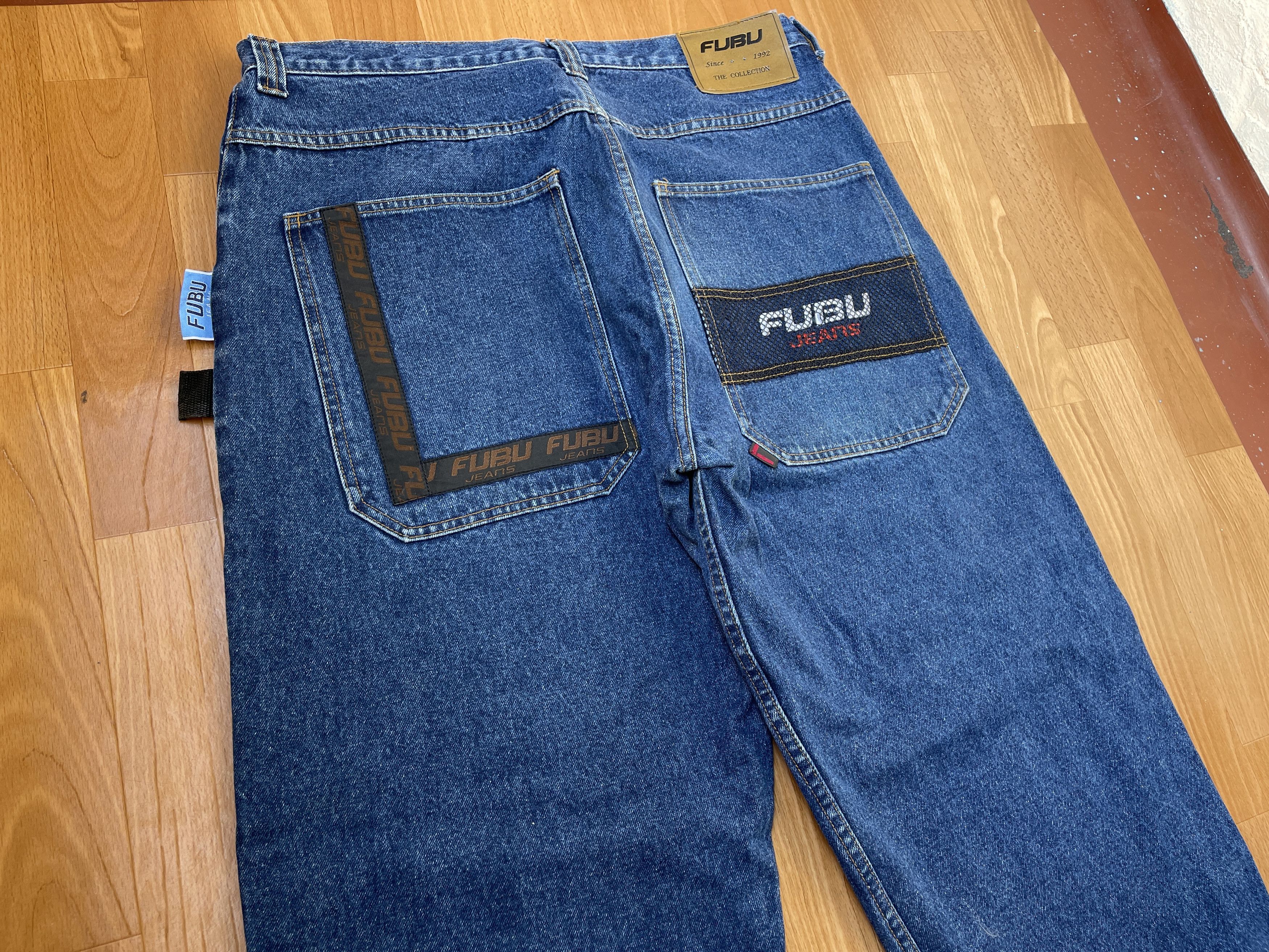 Fubu FUBU jeans, vintage baggy jeans, 90s hip hop skater Y2K 38 Size US 38 / EU 54 - 4 Thumbnail