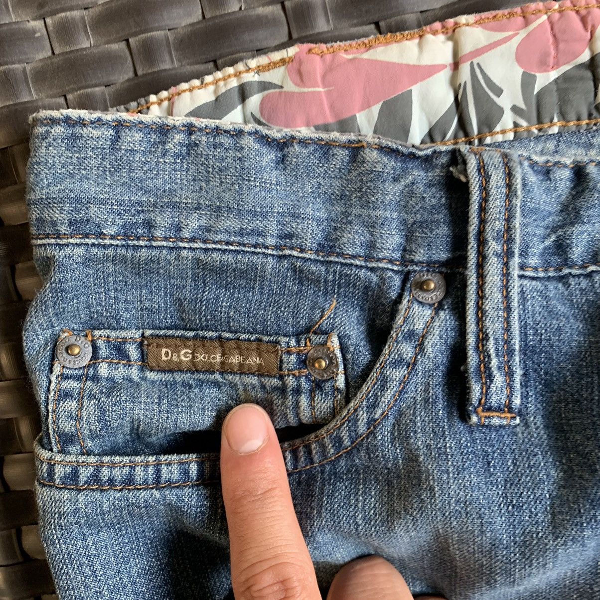 Dolce & Gabbana Very Rare Vintage Dolce & Gabbana Ittierre Striped Denim Jeans Size US 34 / EU 50 - 5 Thumbnail