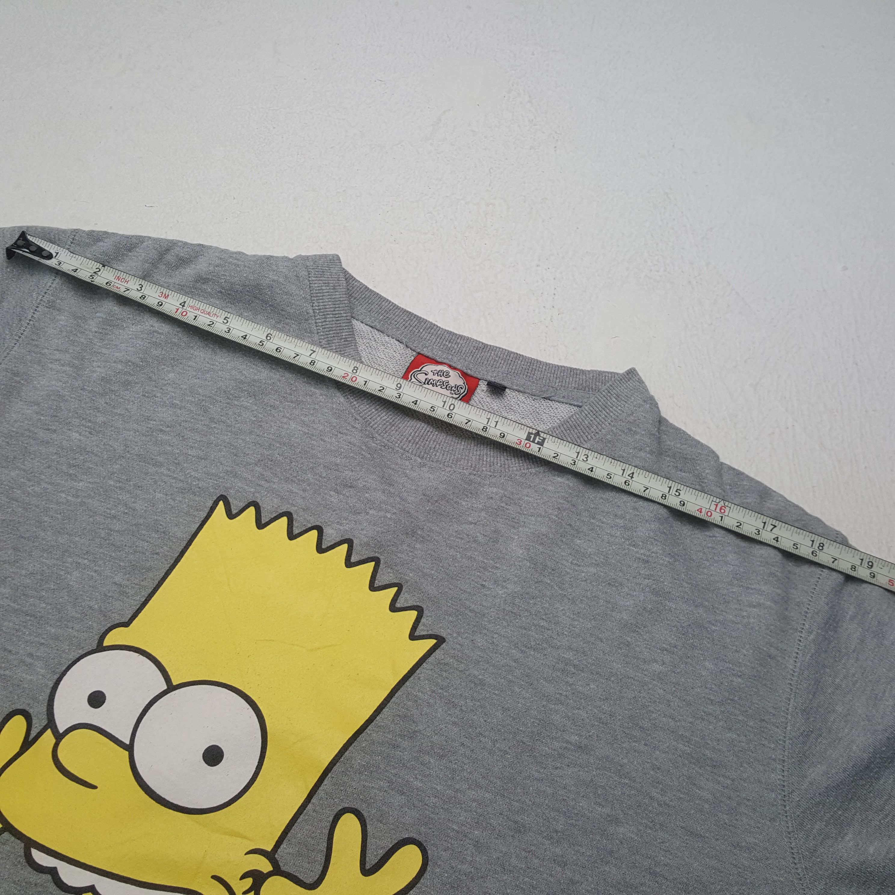 The Simpsons THE SIMPSONS Cartoon Character Sweatshirt C293N25 Size US M / EU 48-50 / 2 - 5 Thumbnail