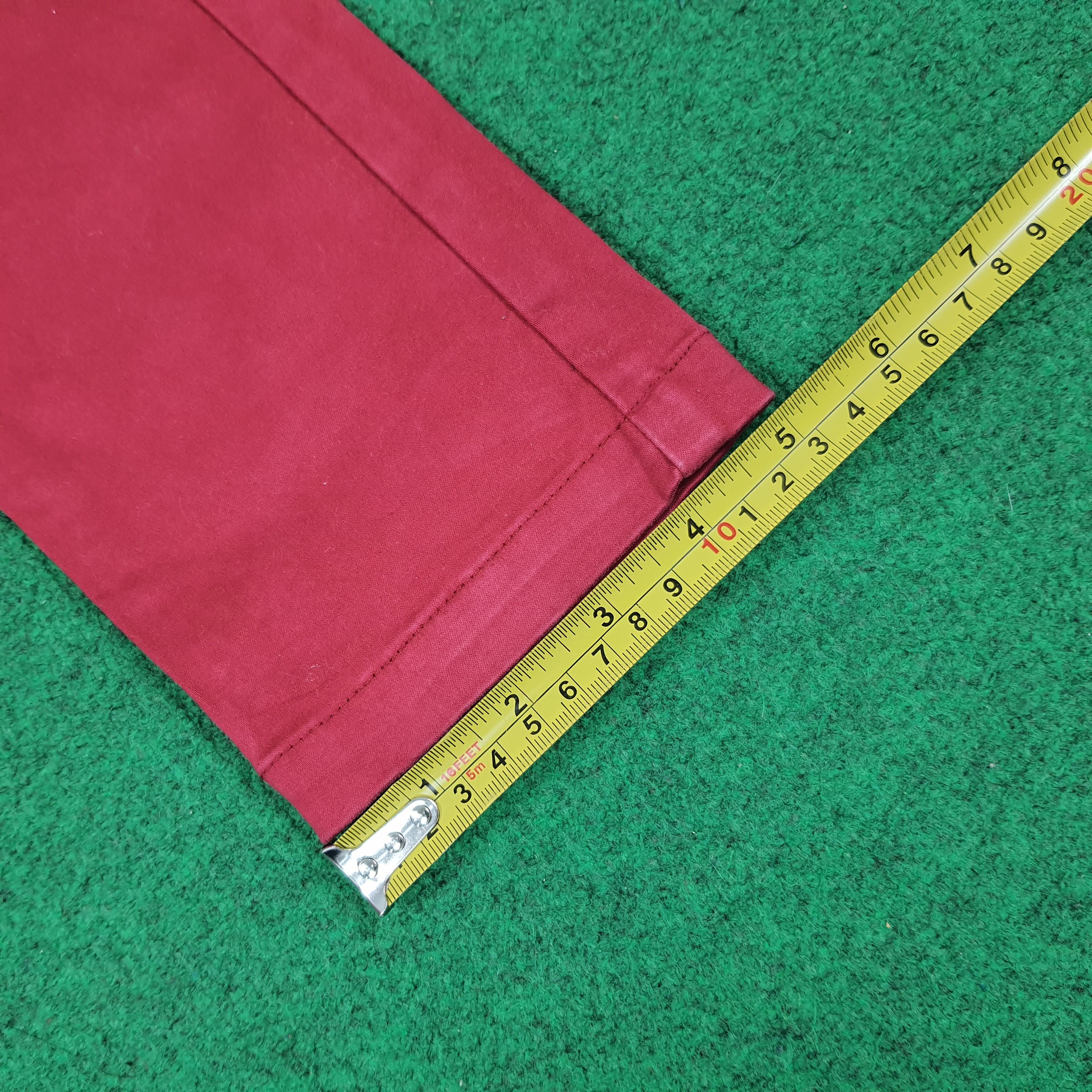 Kapital Vintage KAPITAL Japan Red Tencel Stretch Pants C297N25 Size 26" / US 2 / IT 38 - 17 Thumbnail
