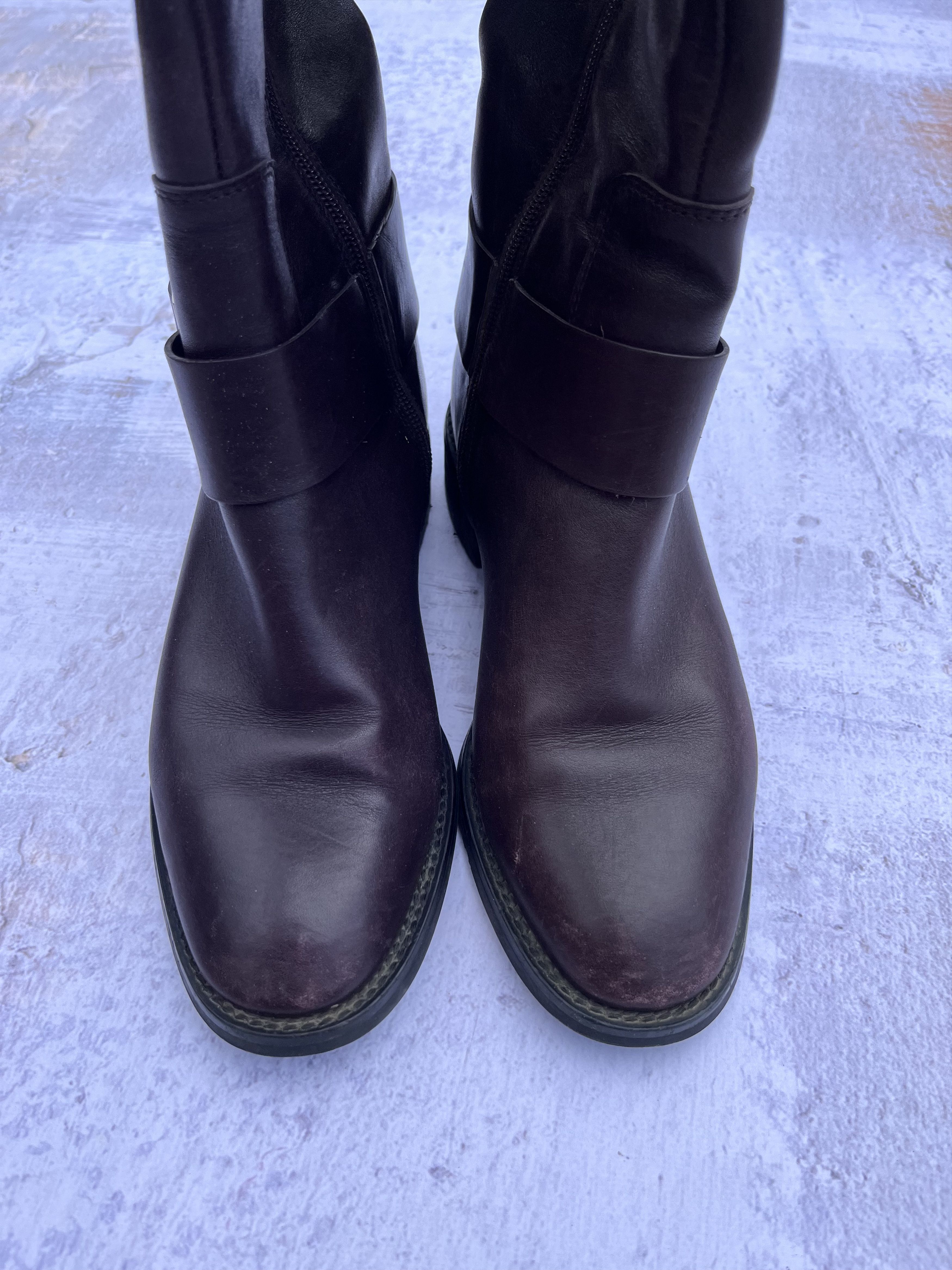 Leather Vintage Leather Boots Basconi Women’s Size 6/EU 37 Size US 6 / IT 36 - 3 Thumbnail