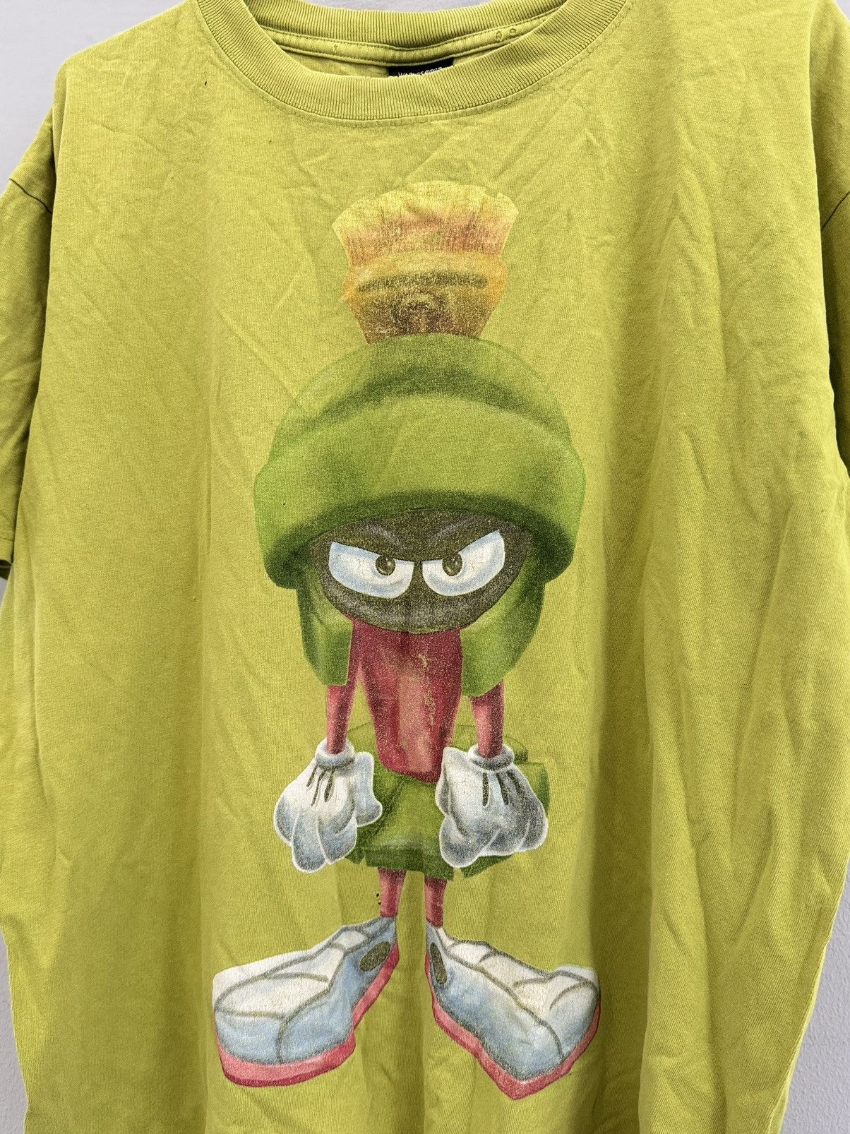 Vintage × Warner Bros VINTAGE 90s MARVIN THE MARTIAN AOP TEE SHIRT GREEN XL Size US L / EU 52-54 / 3 - 10 Thumbnail