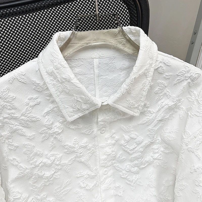 Japanese Brand × Vintage Streetwear Japanese Retro Style Shirt Long Sleeve Size US L / EU 52-54 / 3 - 5 Thumbnail
