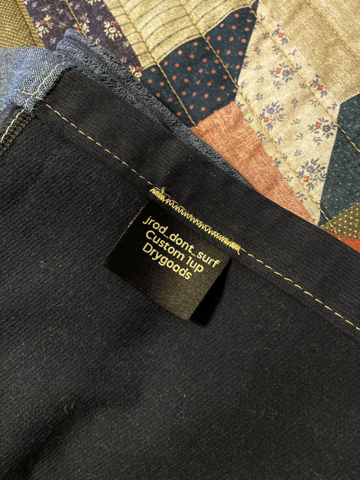 RRL Ralph Lauren CUSTOM RRL/ RL PATCHWORK SCARF (100% UPCYCLED RRL FABRICS) Size ONE SIZE - 12 Thumbnail