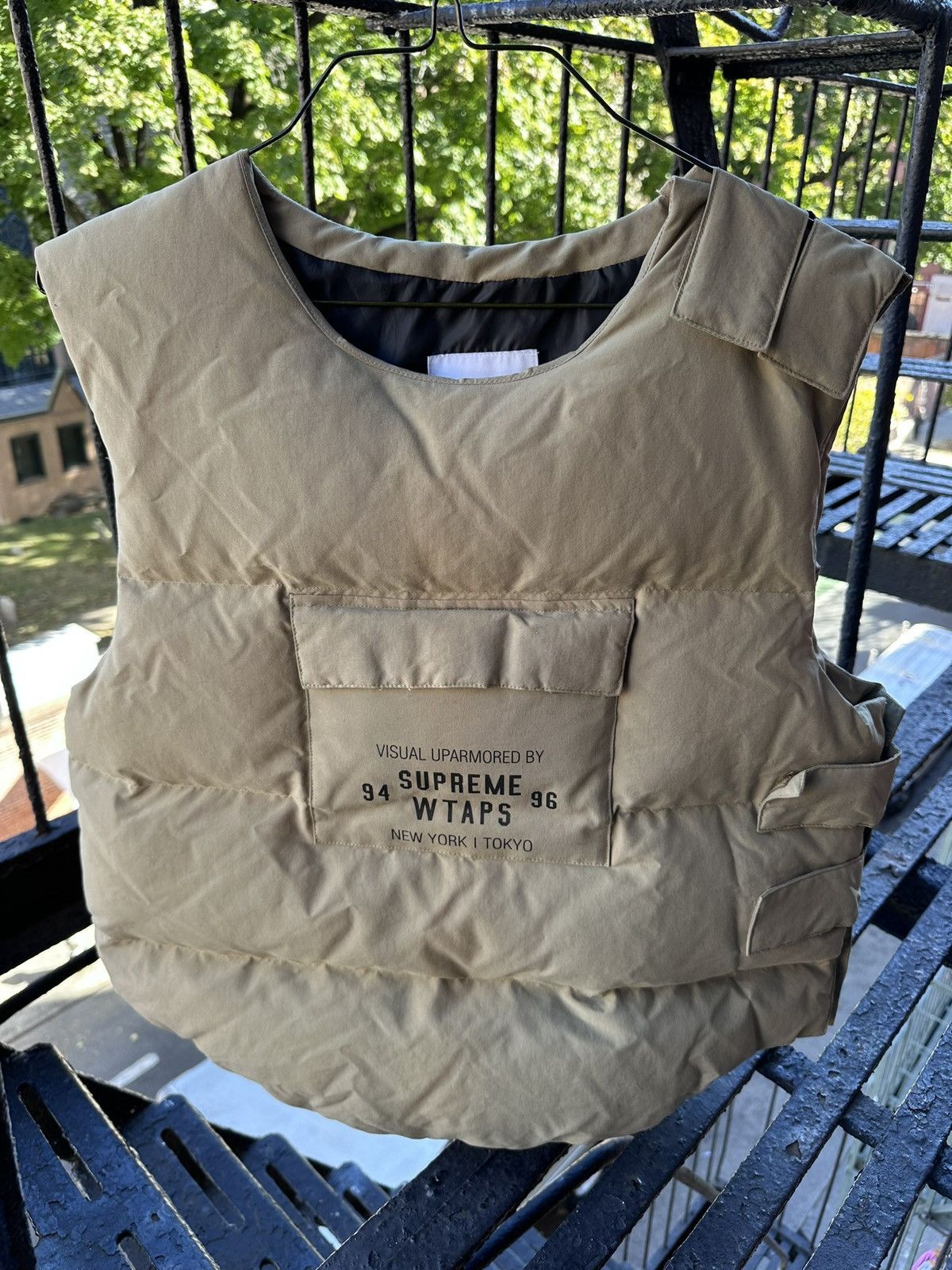 Supreme × Wtaps Supreme x WTaps Tactical Down Vest Beige Sz M Size US M / EU 48-50 / 2 - 7 Thumbnail
