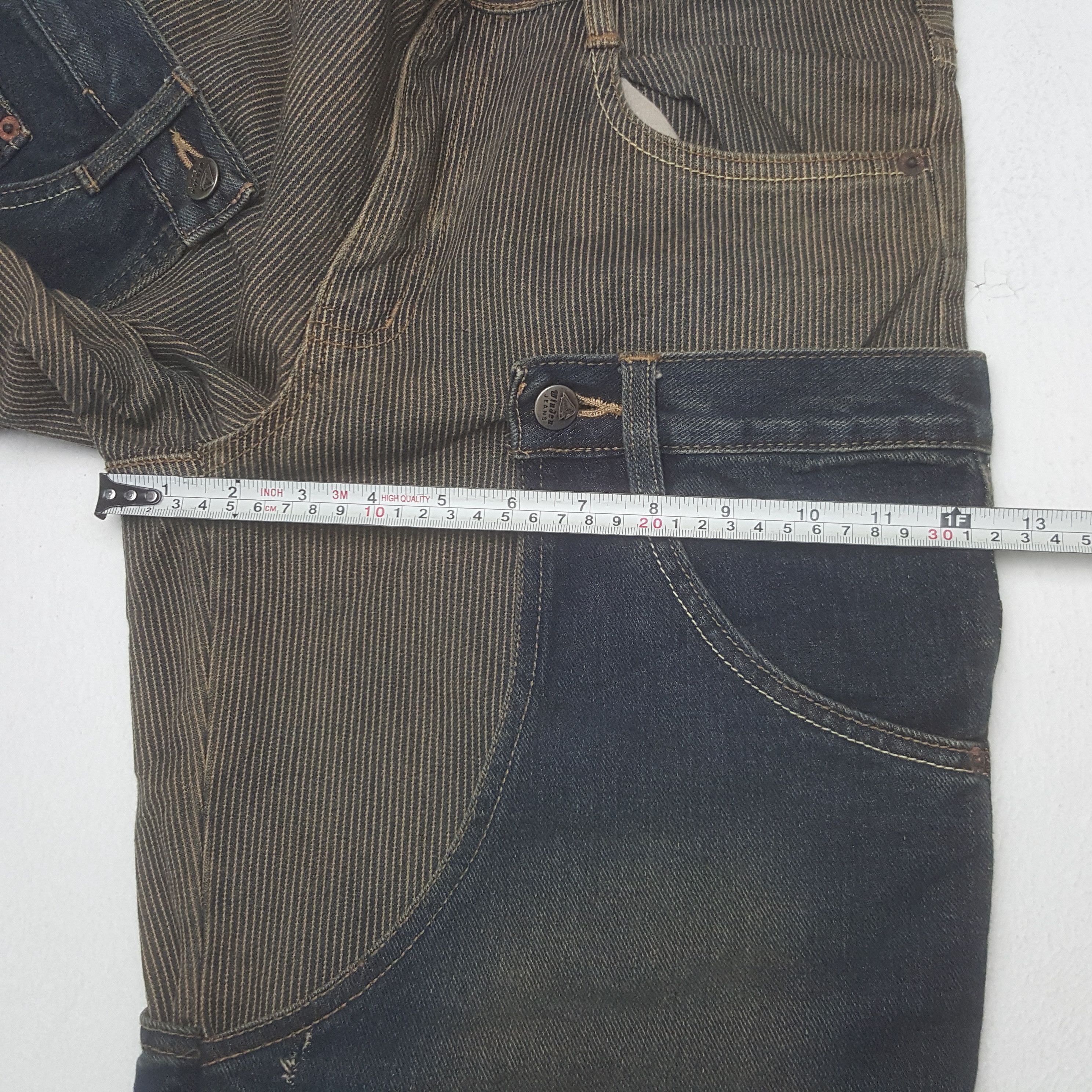 If Six Was Nine Vintage Winden Rare Double Waist Japanese Denim Jeans Size US 30 / EU 46 - 12 Thumbnail