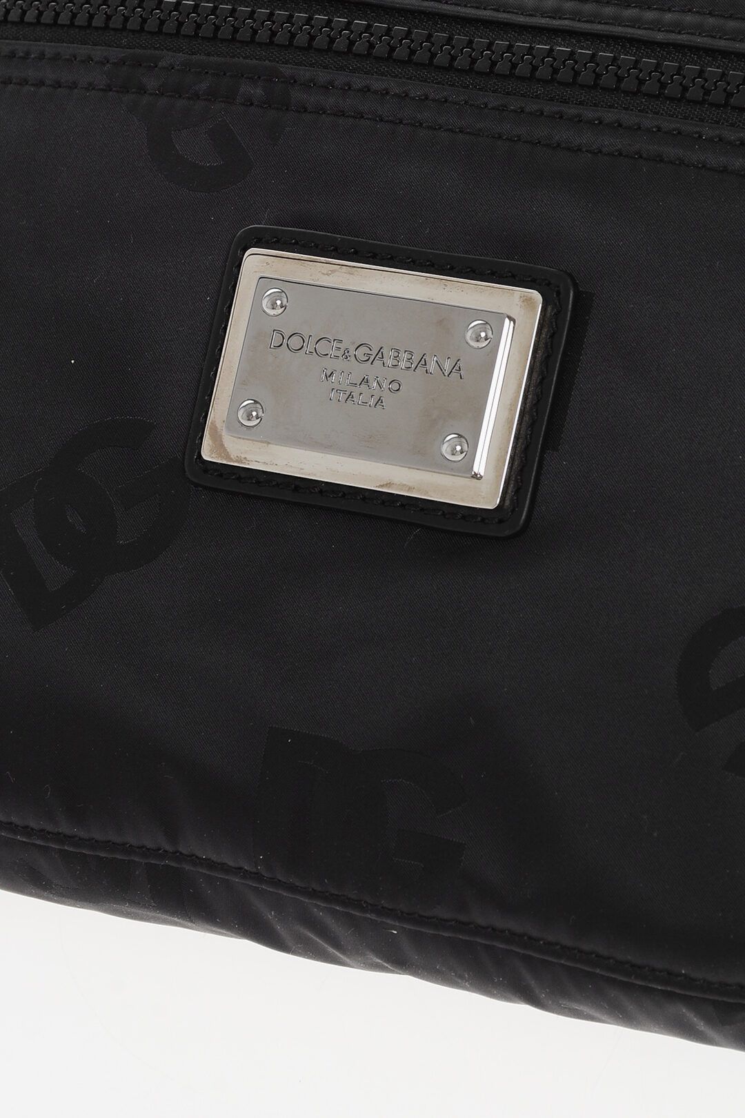 Dolce & Gabbana og1mm0825 Size: OS / Technical Fabric Bum Bag in Black Size ONE SIZE - 5 Thumbnail