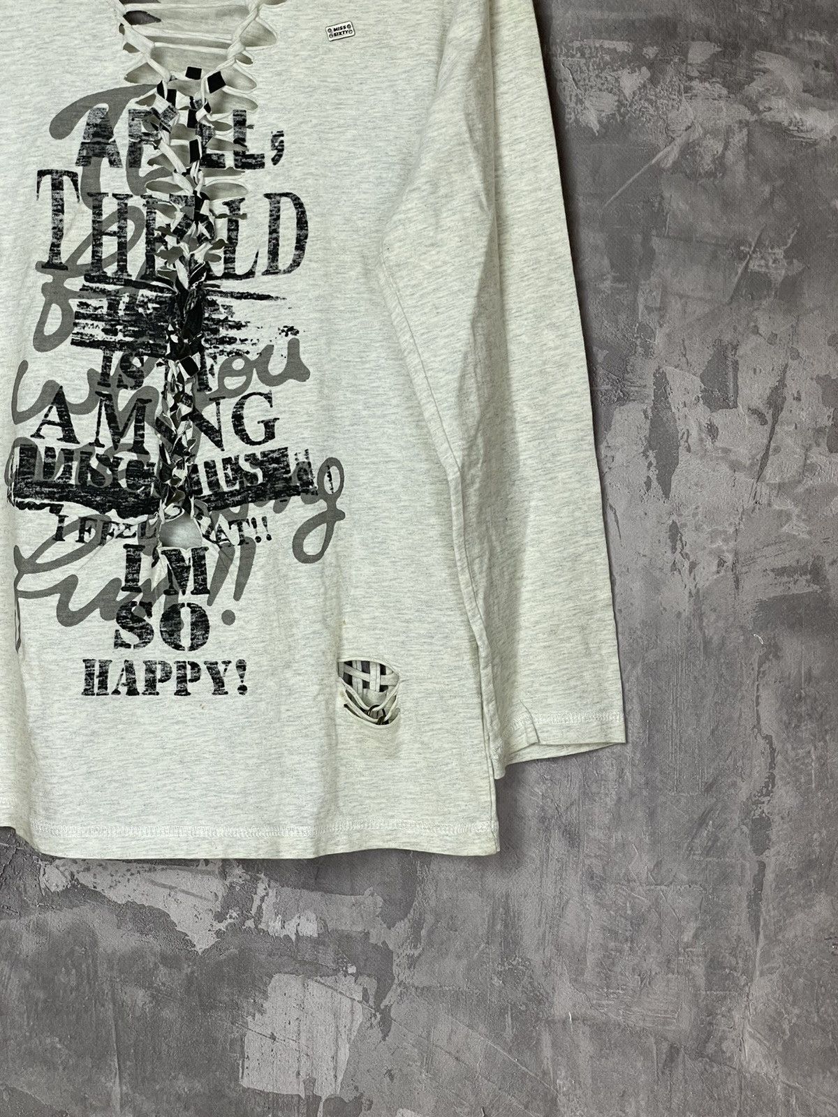 Japanese Brand × Miss Sixty 💥Y2K💥Miss Sixty longsleeve With Hysteric Glamour Design Size M / US 6-8 / IT 42-44 - 7 Thumbnail