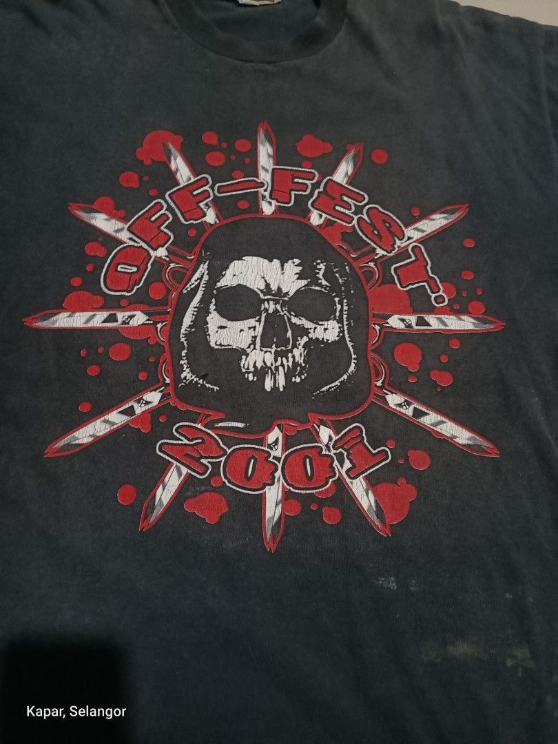 Band Tees × Vintage Vintage off-fest 2001 shirt Size US L / EU 52-54 / 3 - 2 Thumbnail
