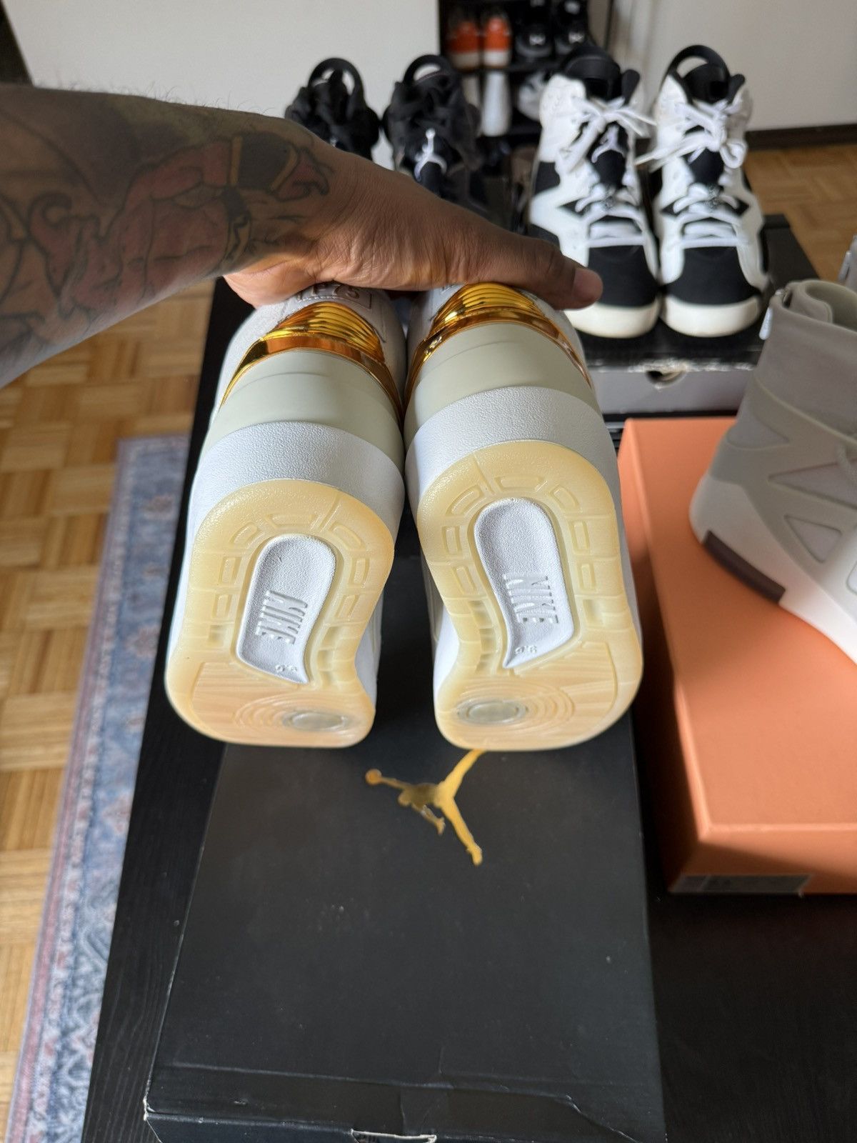 Jordan Brand × Nike Nike air Jordan 2 Quai 54 size 9.5 Size US 9.5 / EU 42-43 - 4 Thumbnail
