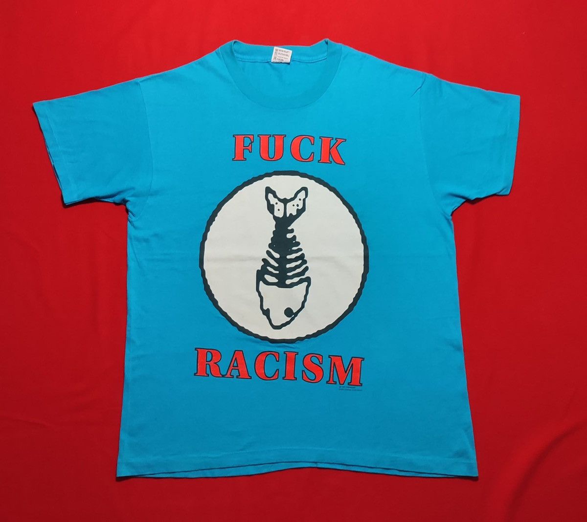 Band Tees × Vintage Vintage Fishbone Size US L / EU 52-54 / 3 - 8 Thumbnail