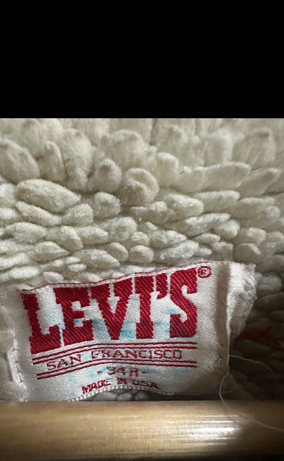 Levi's Vintage Clothing 80s Levi’s Sherpa jacket Size US M / EU 48-50 / 2 - 3 Thumbnail