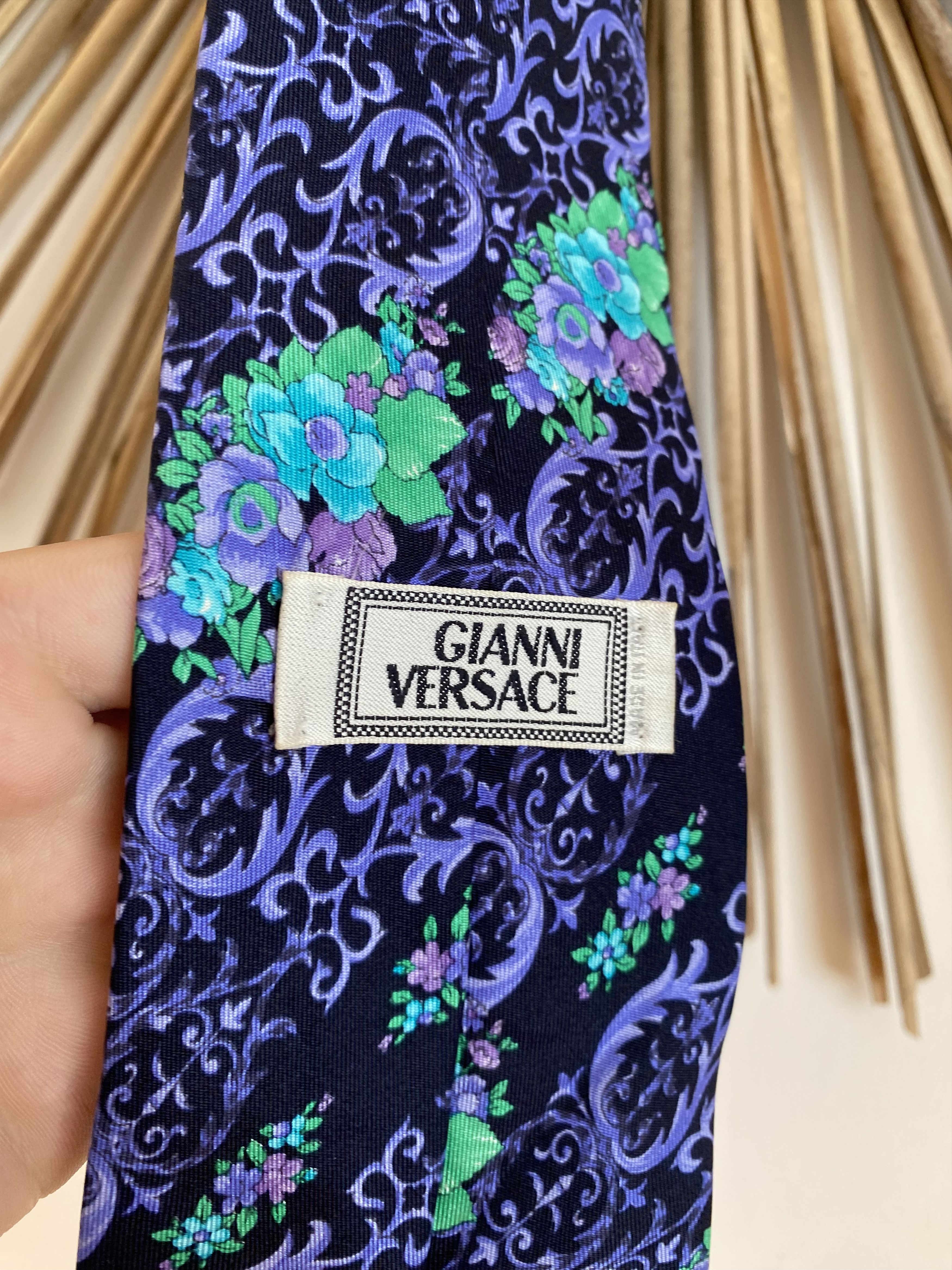 Versace RARE vintage Gianni Versace silk tie Size ONE SIZE - 3 Thumbnail