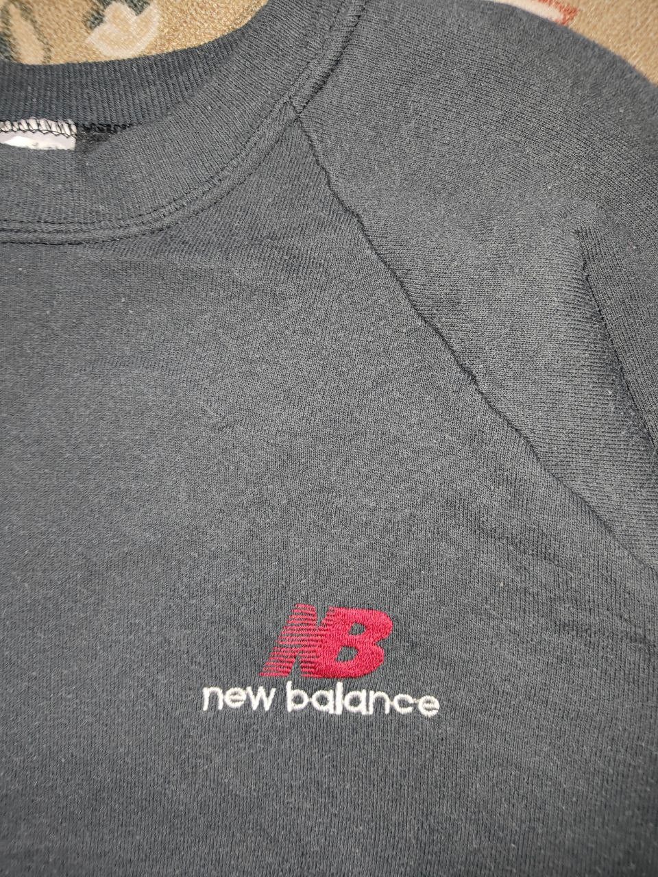 Vintage ❎ 90s Vintage New Balance Faded Crewneck Size US L / EU 52-54 / 3 - 3 Thumbnail