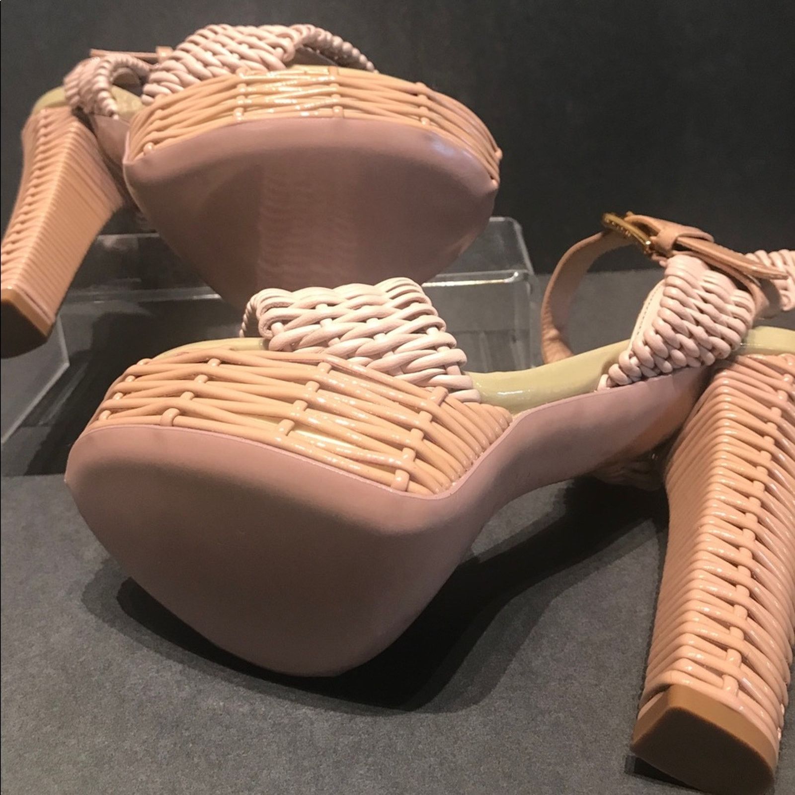 Dolce & Gabbana Dolce & Gabbana HH platform w/ woven details Size US 10 / IT 40 - 3 Thumbnail