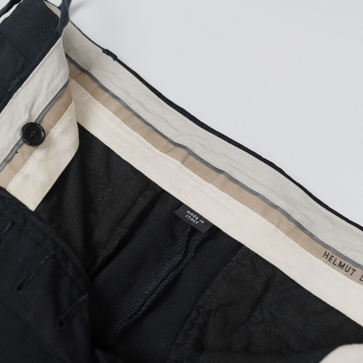 Helmut Lang Helmut Lang Vintage Wool Dress Pants Trousers Black Size 30" / US 8 / IT 44 - 9 Thumbnail