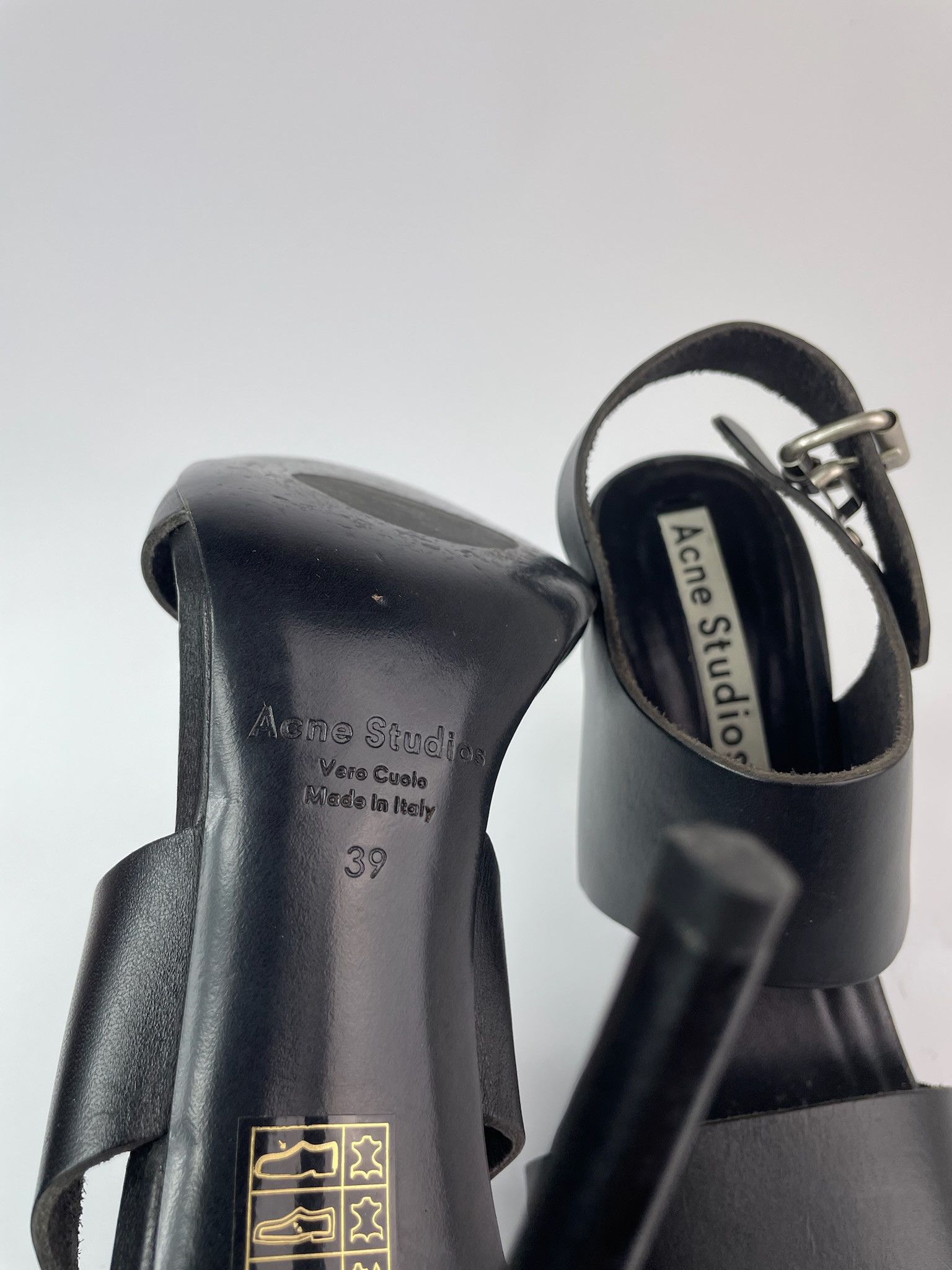 Acne Studios 'Tillie' stiletto sandals Size US 9 / IT 39 - 5 Thumbnail