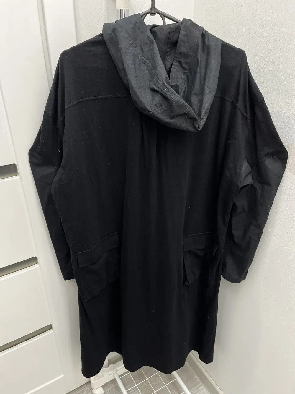 Japanese Brand Yohji Yamamoto B Line Long Light Button Up Coat Jacket Size US S / EU 44-46 / 1 - 2 Thumbnail