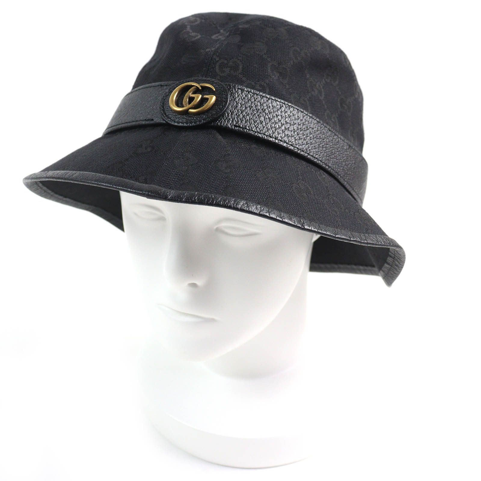 Gucci Gucci Gucci GG Canvas Polyester Bucket Hat Cotton Hats 576587 Size ONE SIZE - 1 Thumbnail