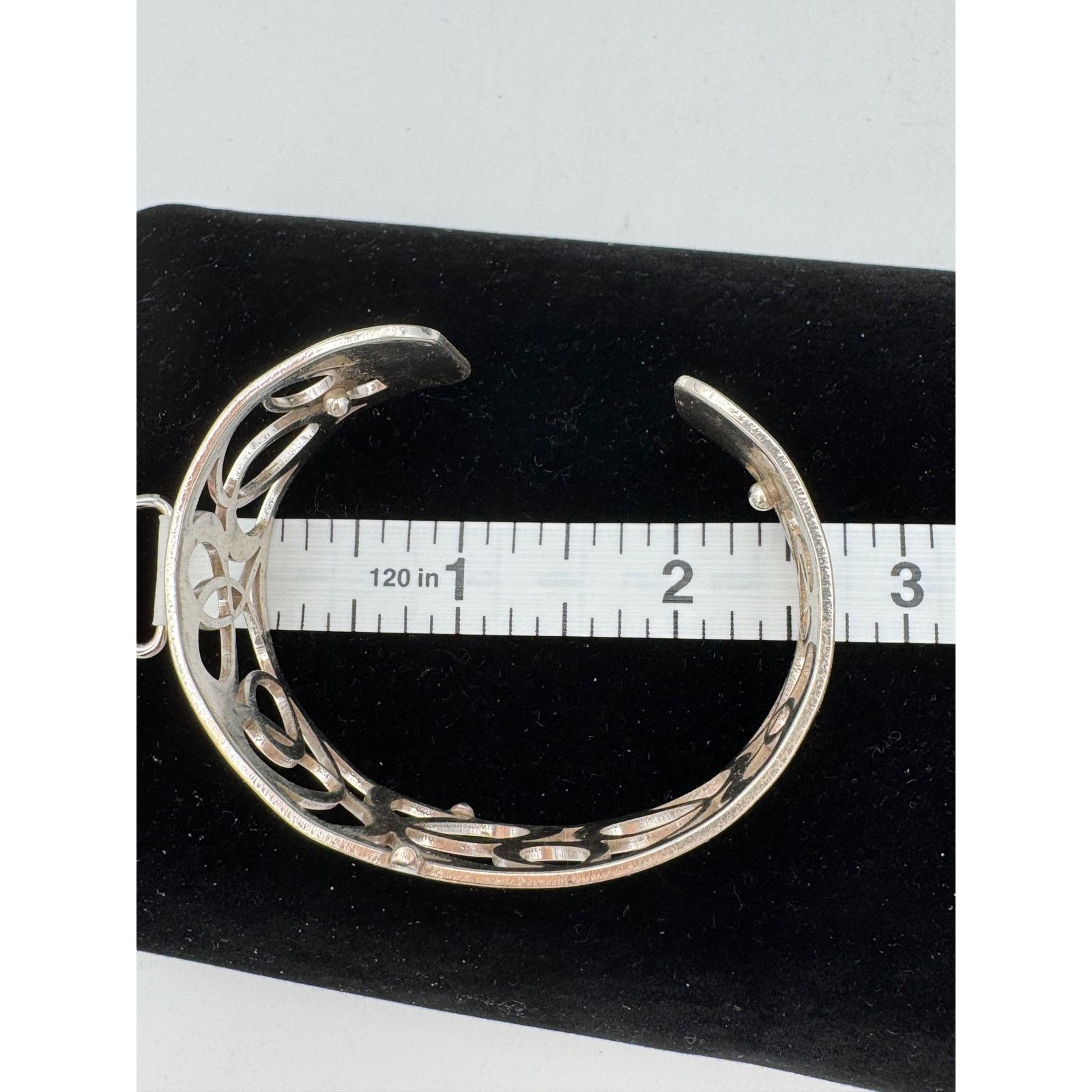 Brighton Christo Vienna Narrow Cuff Bracelet by Brighton Silver Plate Size ONE SIZE - 5 Thumbnail