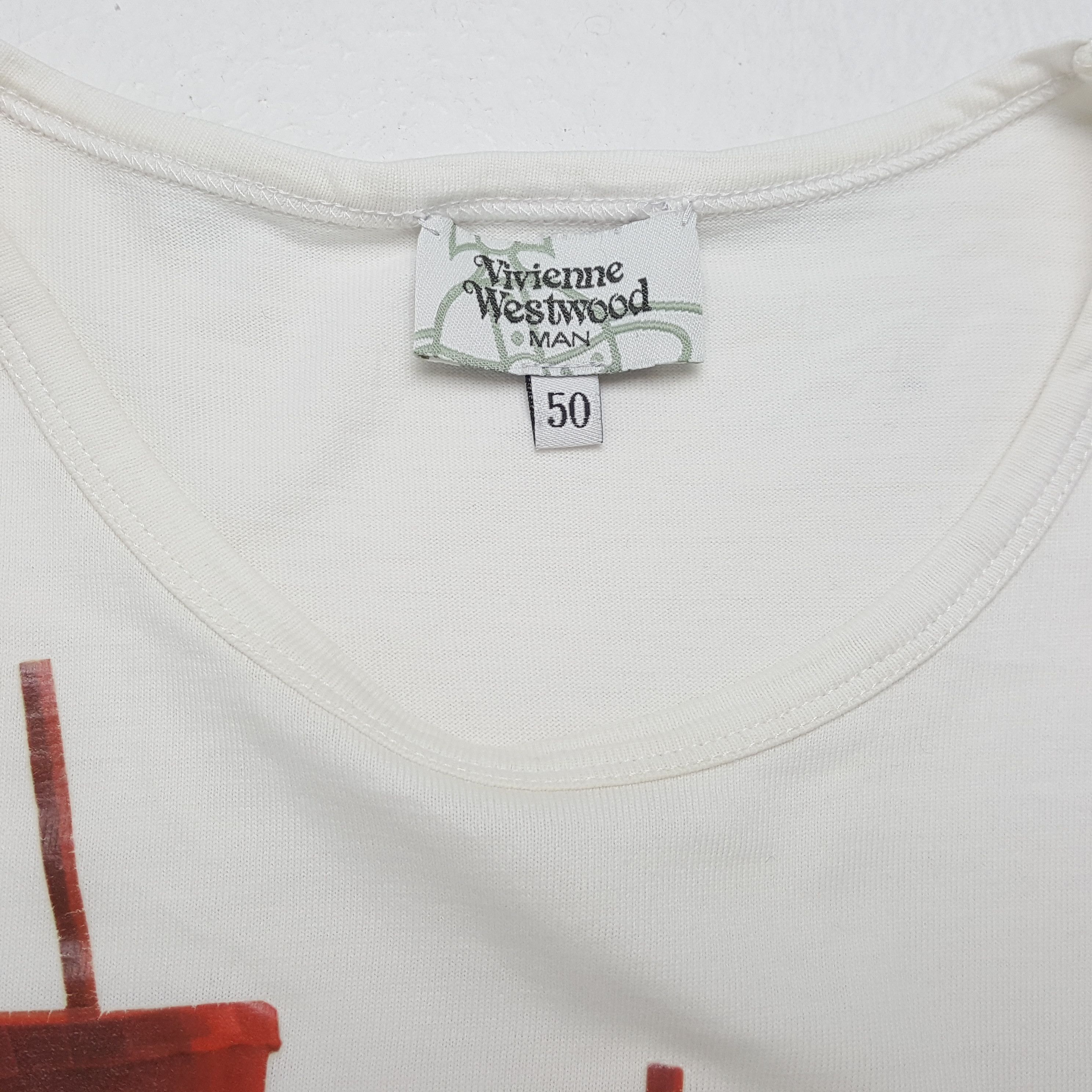 Vintage × Vivienne Westwood VIVIENNE WESTWOOD Punk Designer Brand Tshirt Size US M / EU 48-50 / 2 - 7 Thumbnail