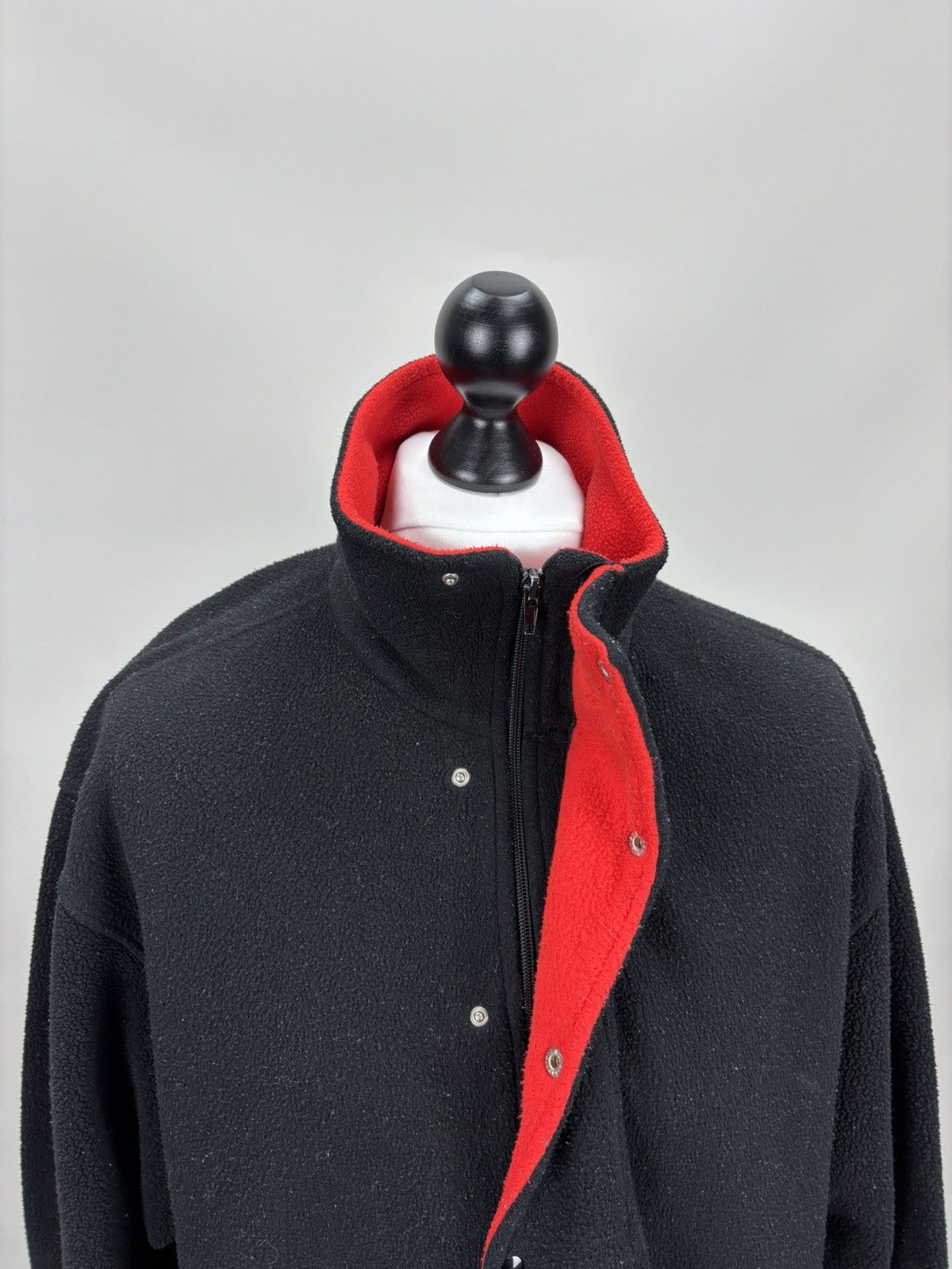 Marlboro Mens fleece jacket Marlboro Size L Color Black Size US L / EU 52-54 / 3 - 4 Thumbnail