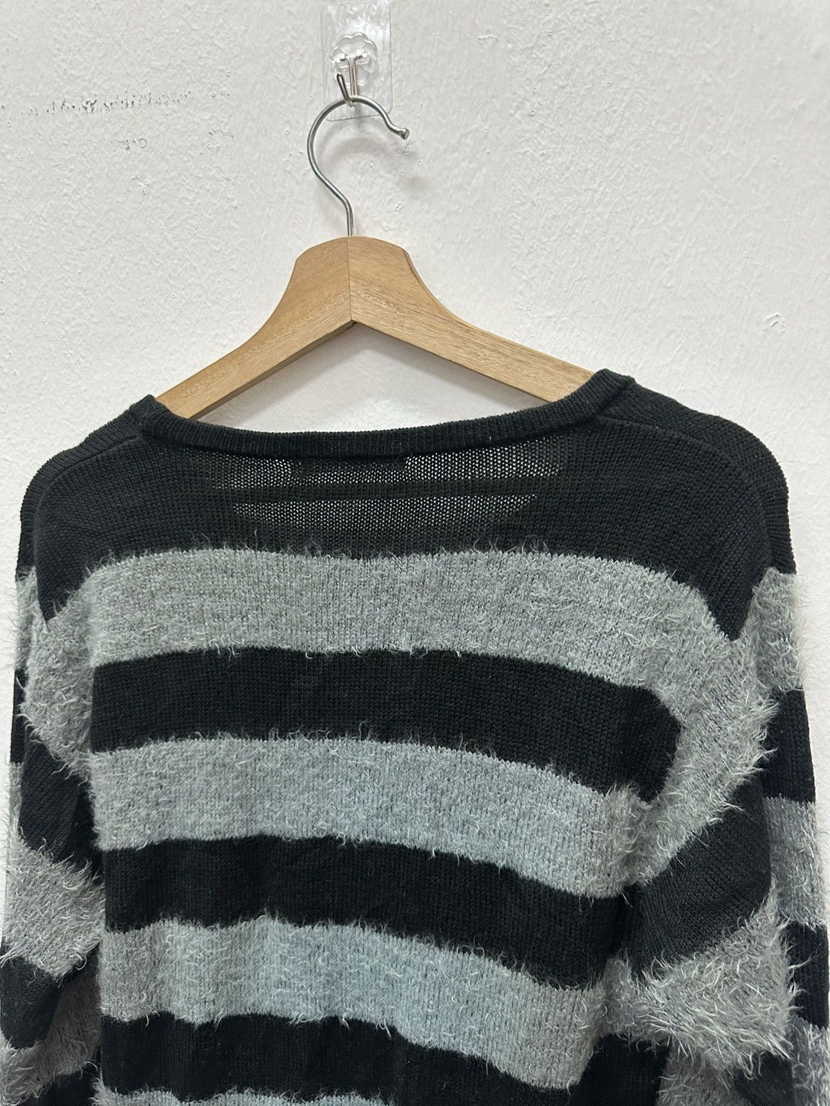 semanticdesign Semanticdesign Stripe Mohair Knitwear Size US L / EU 52-54 / 3 - 17 Thumbnail