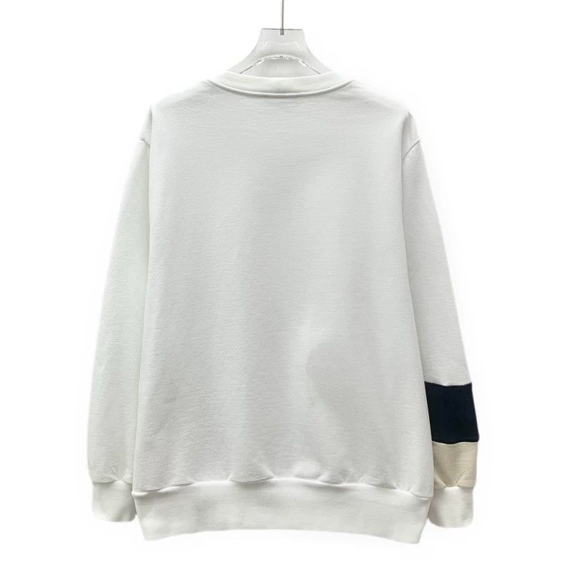 Chanel Chanel White double C printed cotton round-neck long-sleev Size XL / US 12-14 / IT 48-50 - 2 Thumbnail