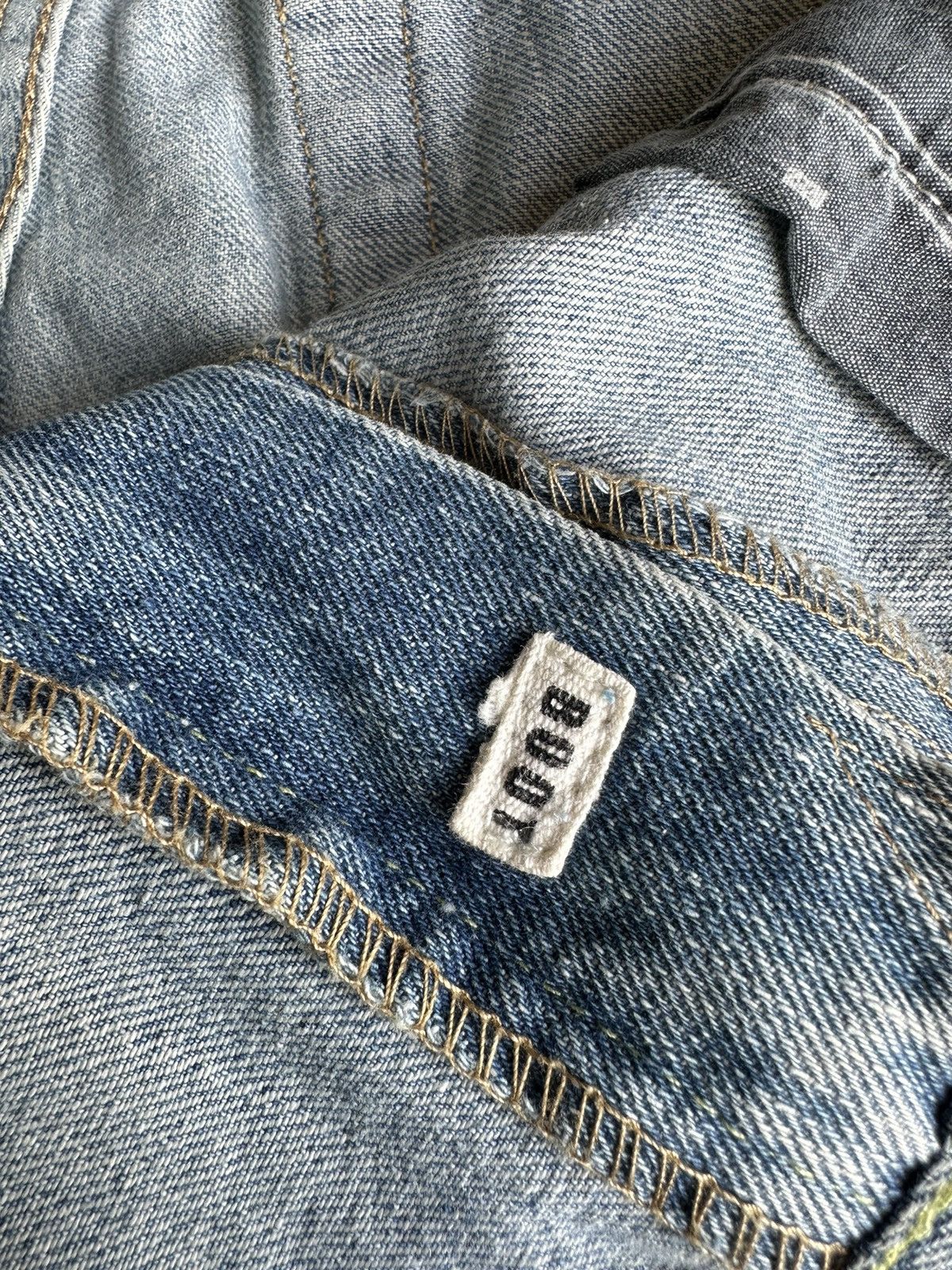 Abercrombie & Fitch Abercrombie Fitch Baggy Boot Distressed Denim 34x31 D335 Size US 34 / EU 50 - 18 Thumbnail