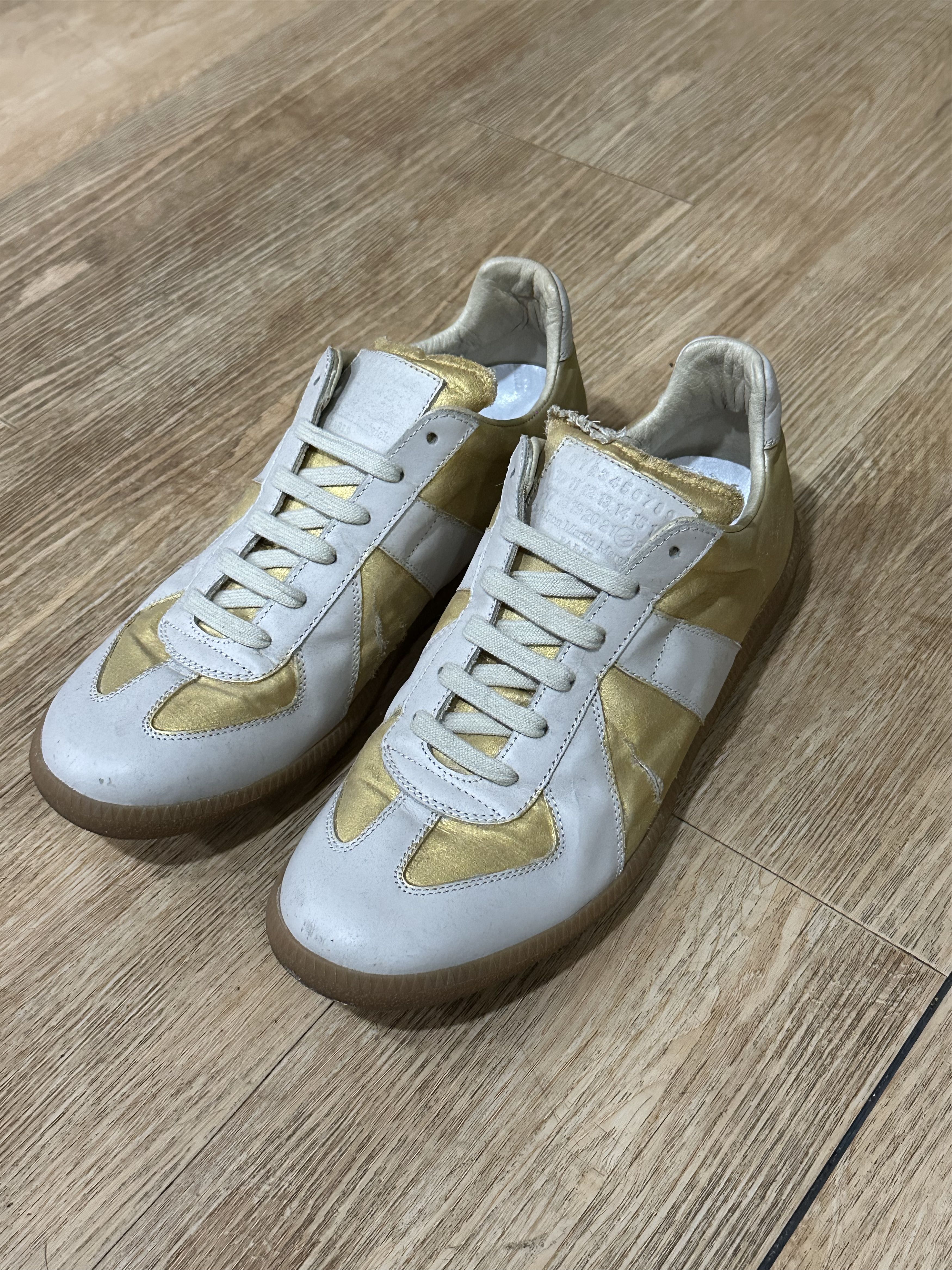 Maison Margiela VTG Maison Margiela GATS Gold Replica Sneaker Size US 7 / EU 40 - 2 Thumbnail