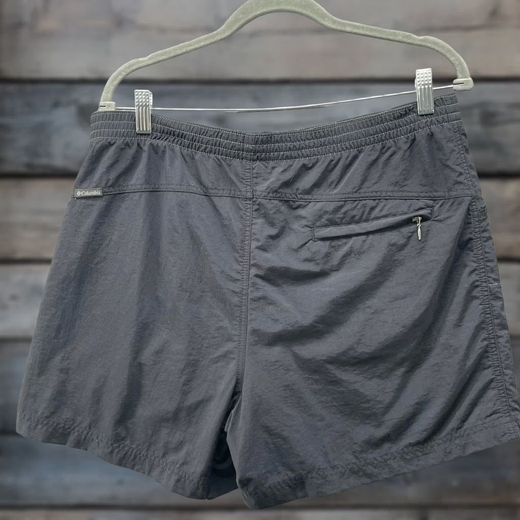 Vintage Columbia Sandy River Shorts Womens M Gray Nylon Hiking Pull On Zip Pocket Size 32" / US 10 / IT 46 - 1 Thumbnail