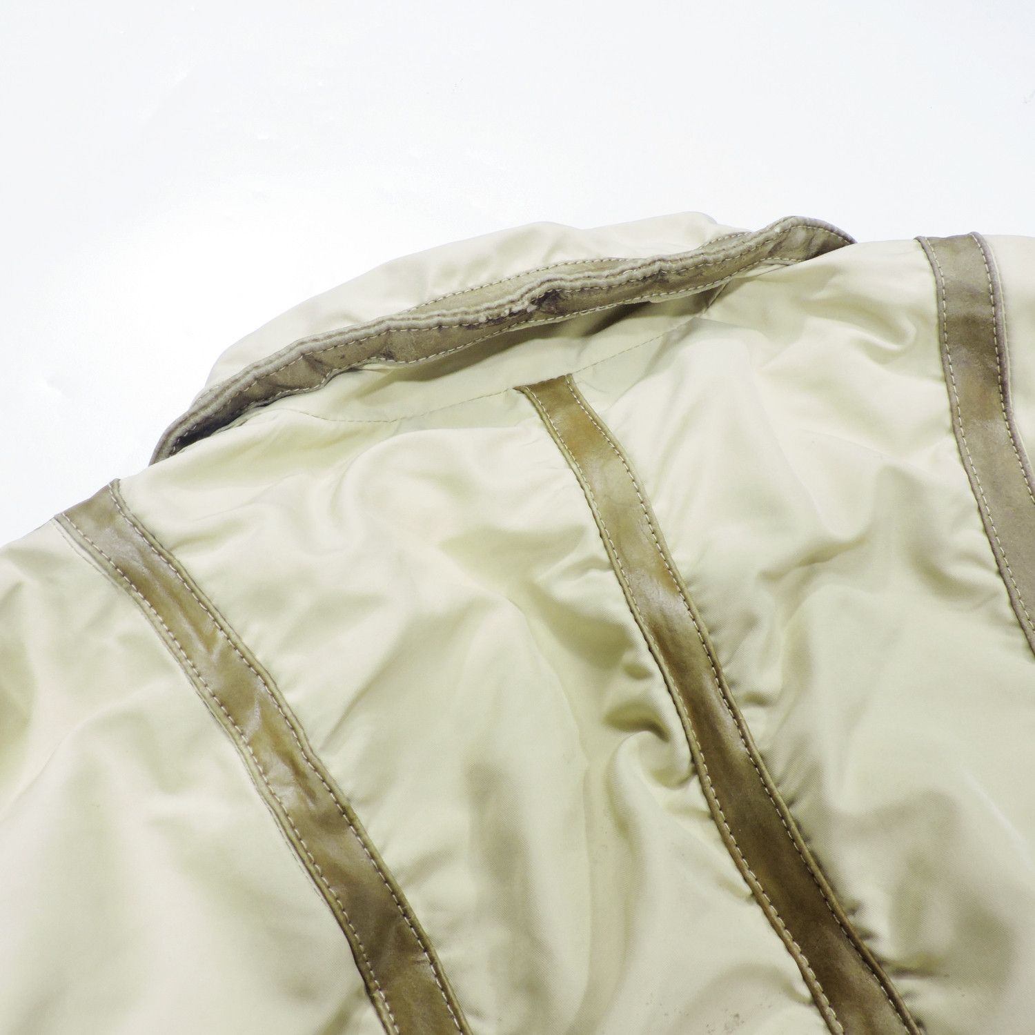 Loro Piana LORO PIANA SUEDE GOATSKINS LEATHER STRIPED JACKET Size S / US 4 / IT 40 - 15 Thumbnail