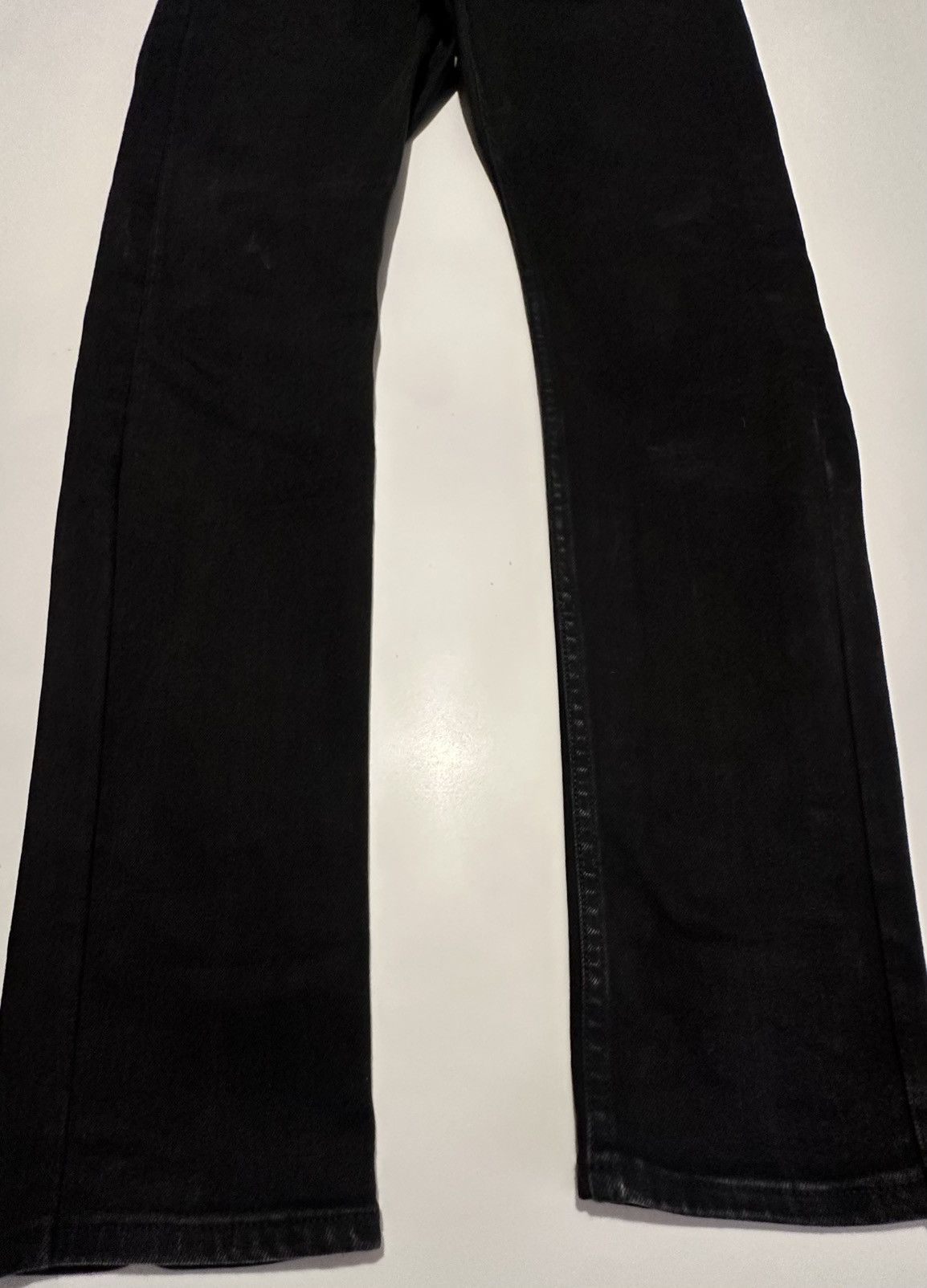 Allsaints All Saints Black Denim Cigarette Jeans Size US 30 / EU 46 - 2 Thumbnail