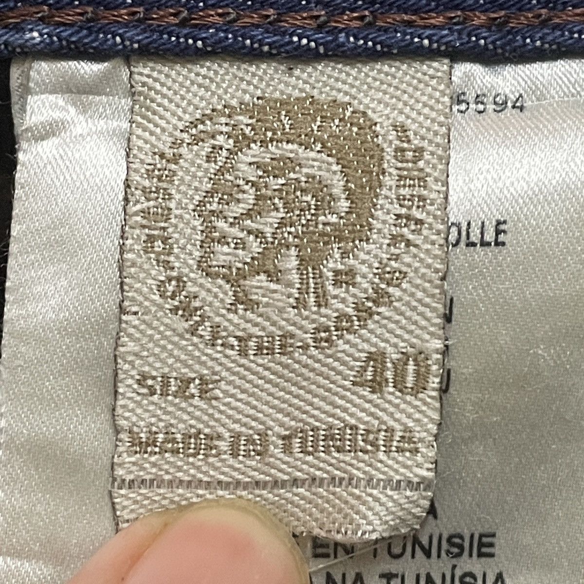 Diesel Very Rare Design Vintage Diesel Travar Oversized Jeans 1990s Size US 40 / EU 56 - 12 Thumbnail
