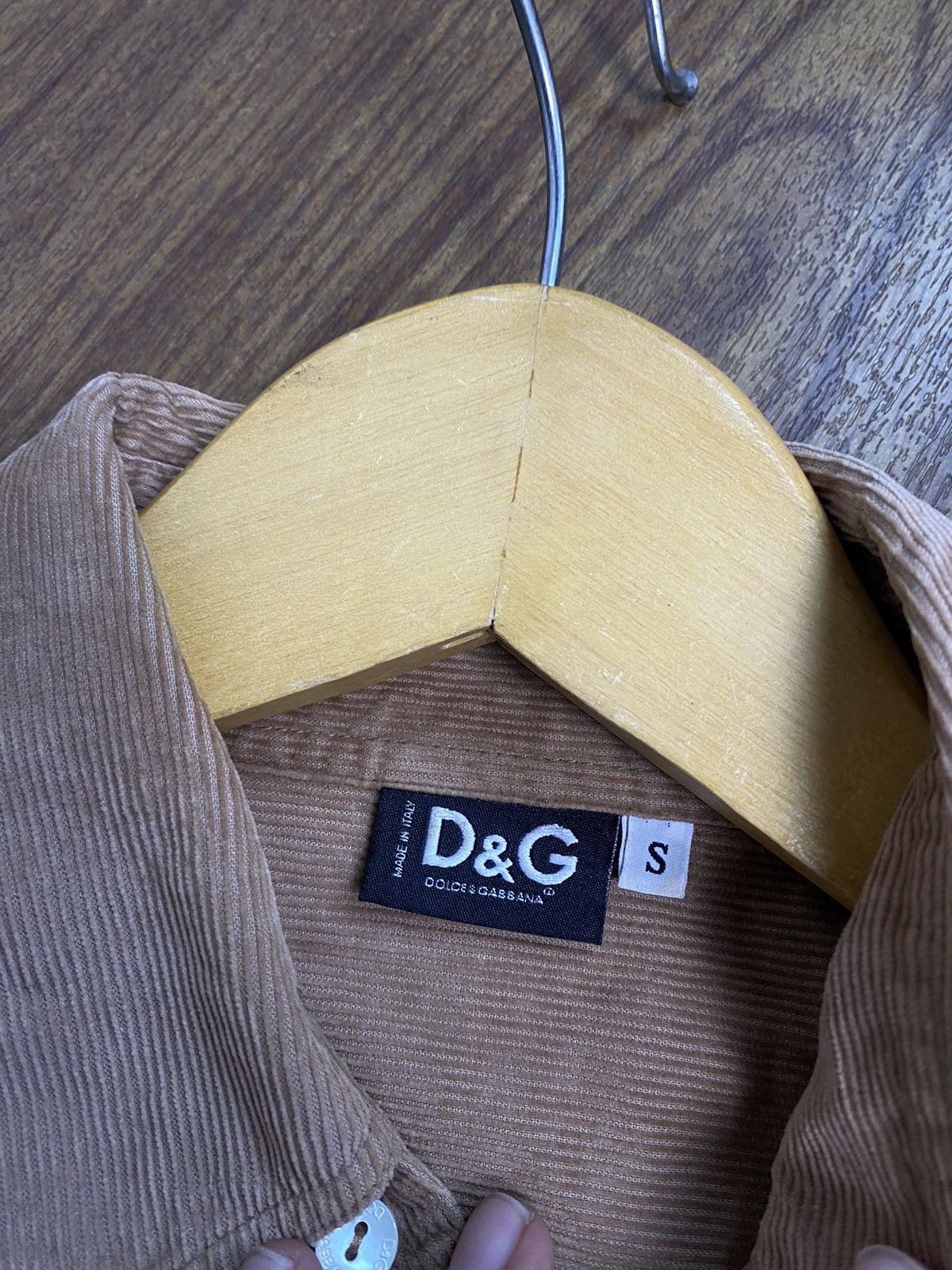 Dolce & Gabbana Dolce Gabbana Corduroy Braided Cord Western Shirt Size US S / EU 44-46 / 1 - 5 Thumbnail