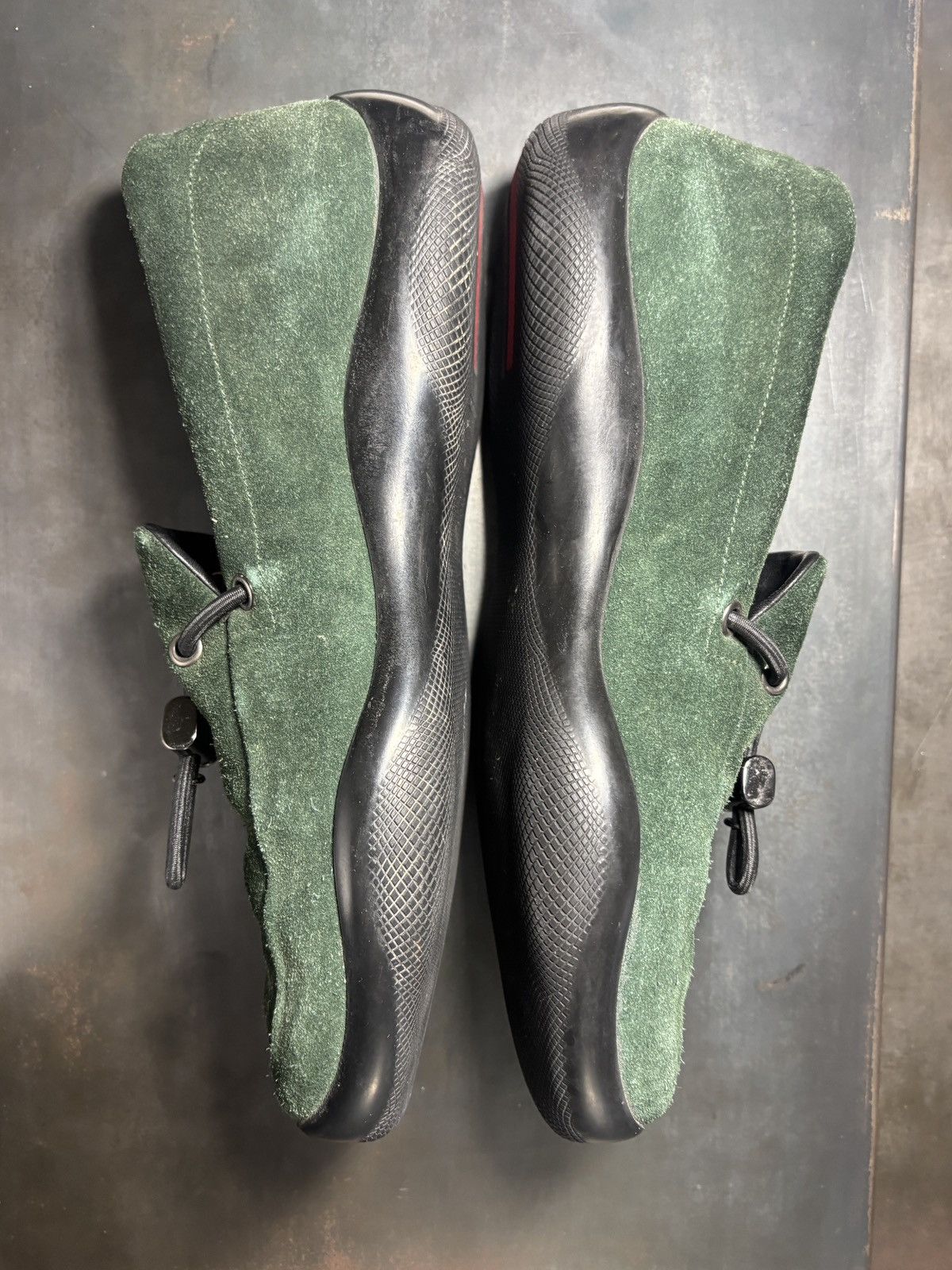 Prada Vintage Prada Sport Sneakers 2000s 1990s America's Cup Suede Size US 8.5 / IT 38.5 - 16 Thumbnail