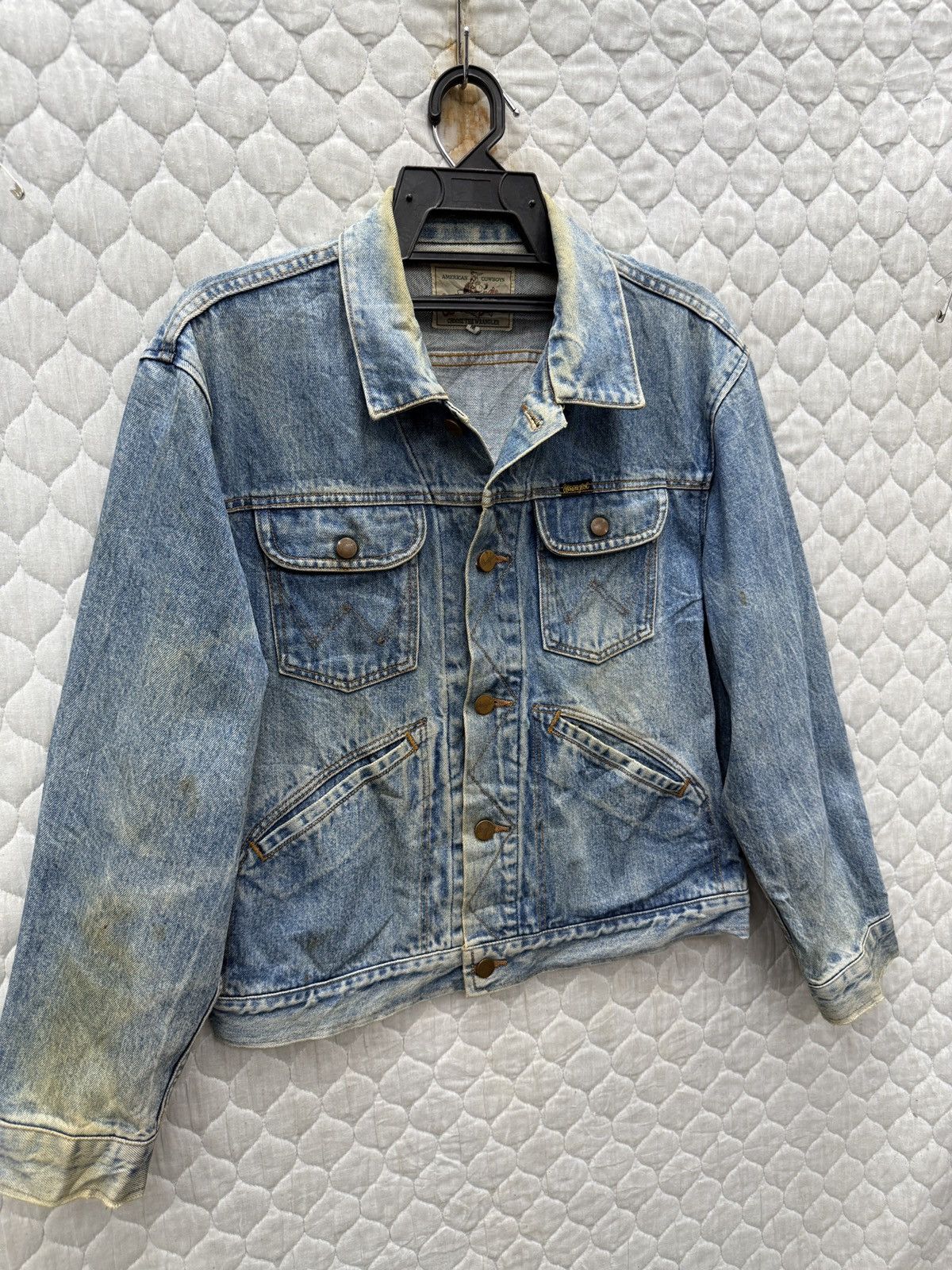 Wrangler 🔥ARCHIVE VINTAGE WRANGLER TRUCKER JACKET Size US M / EU 48-50 / 2 - 2 Thumbnail