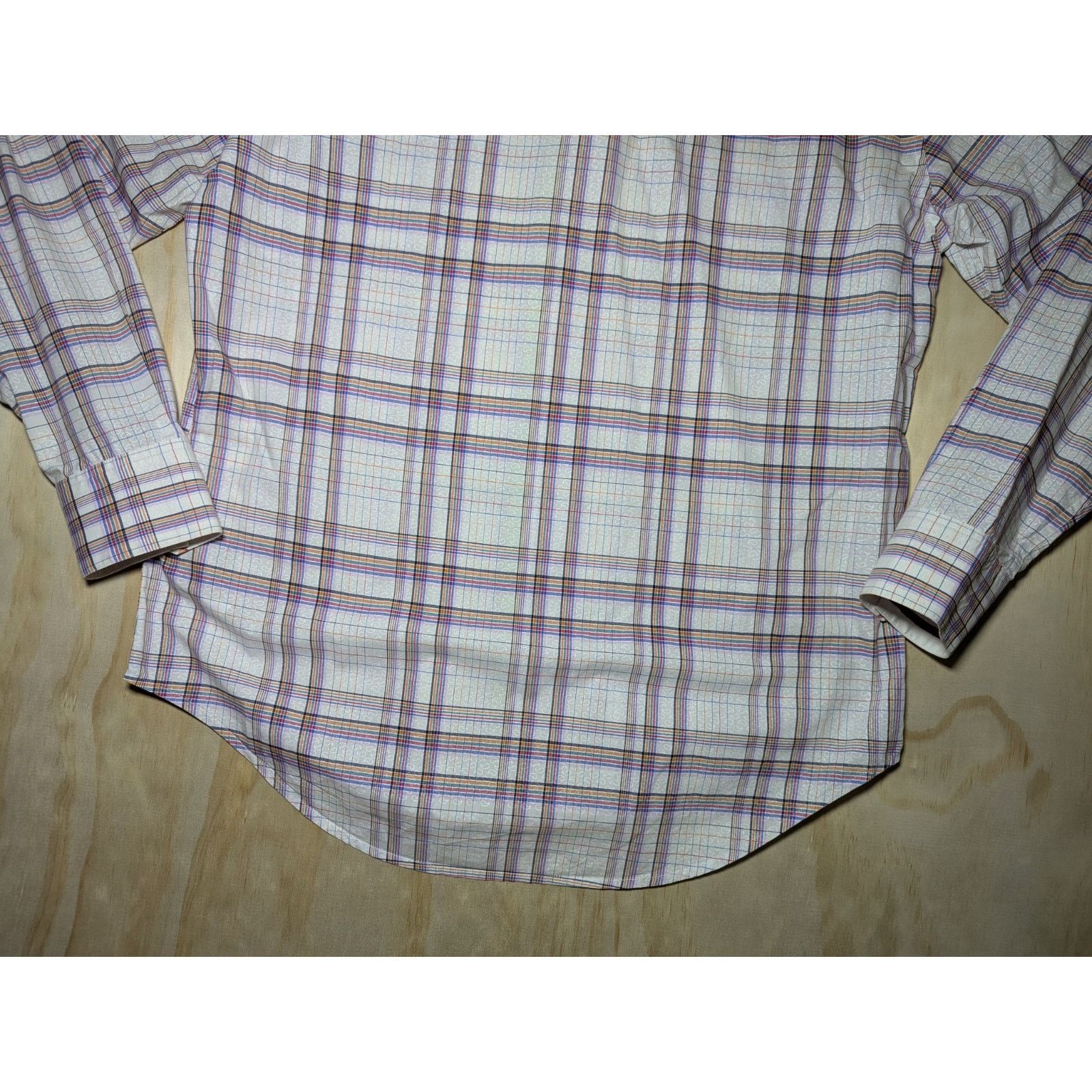 Robert Graham Robert Graham Men's Large X Collection Plaid Button Shirt Size US L / EU 52-54 / 3 - 9 Thumbnail