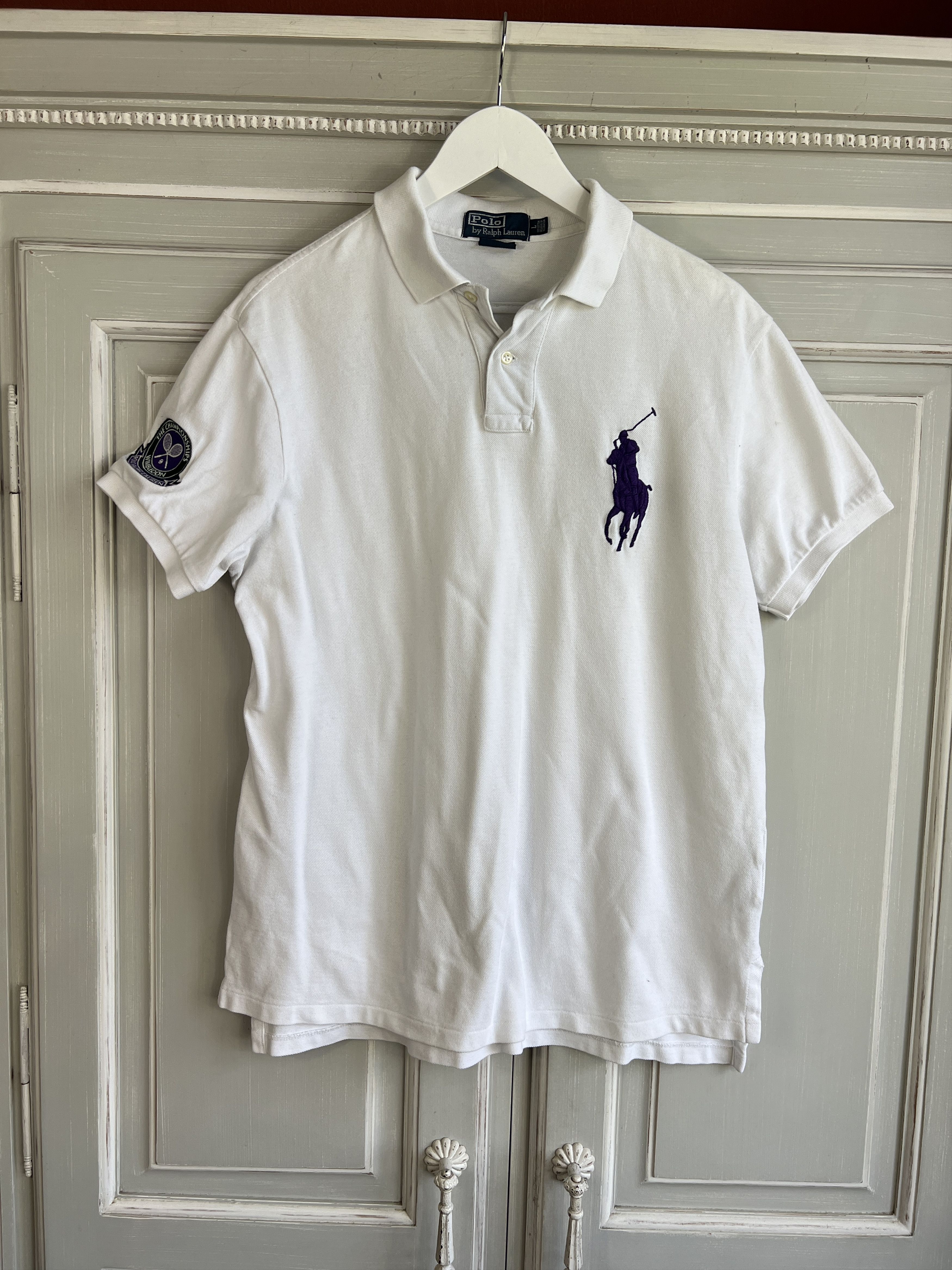 Polo Ralph Lauren Y2K RALPH LAUREN WHITE POLO SHIRT CHIEF KEEF STYLE Size US L / EU 52-54 / 3 - 1 Thumbnail