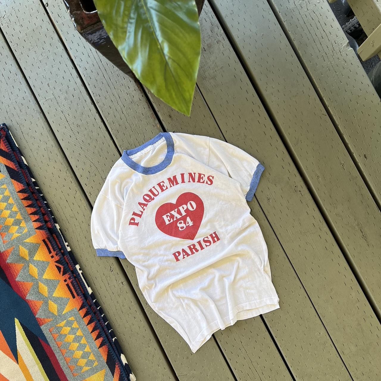 Vintage Vintage 80 S T Shirt Size US M / EU 48-50 / 2 - 2 Thumbnail
