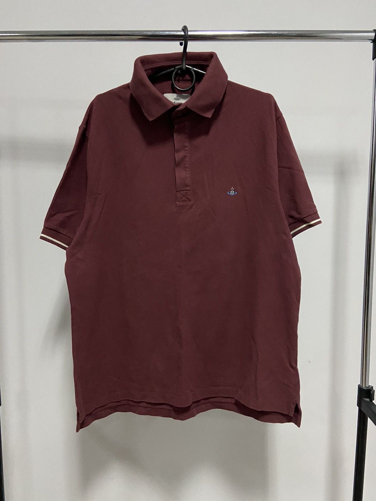 Vintage × Vivienne Westwood Vivienne Westwood Polo T Shirt Vintage Small Orb Logo Luxury Size US XL / EU 56 / 4 - 1 Thumbnail