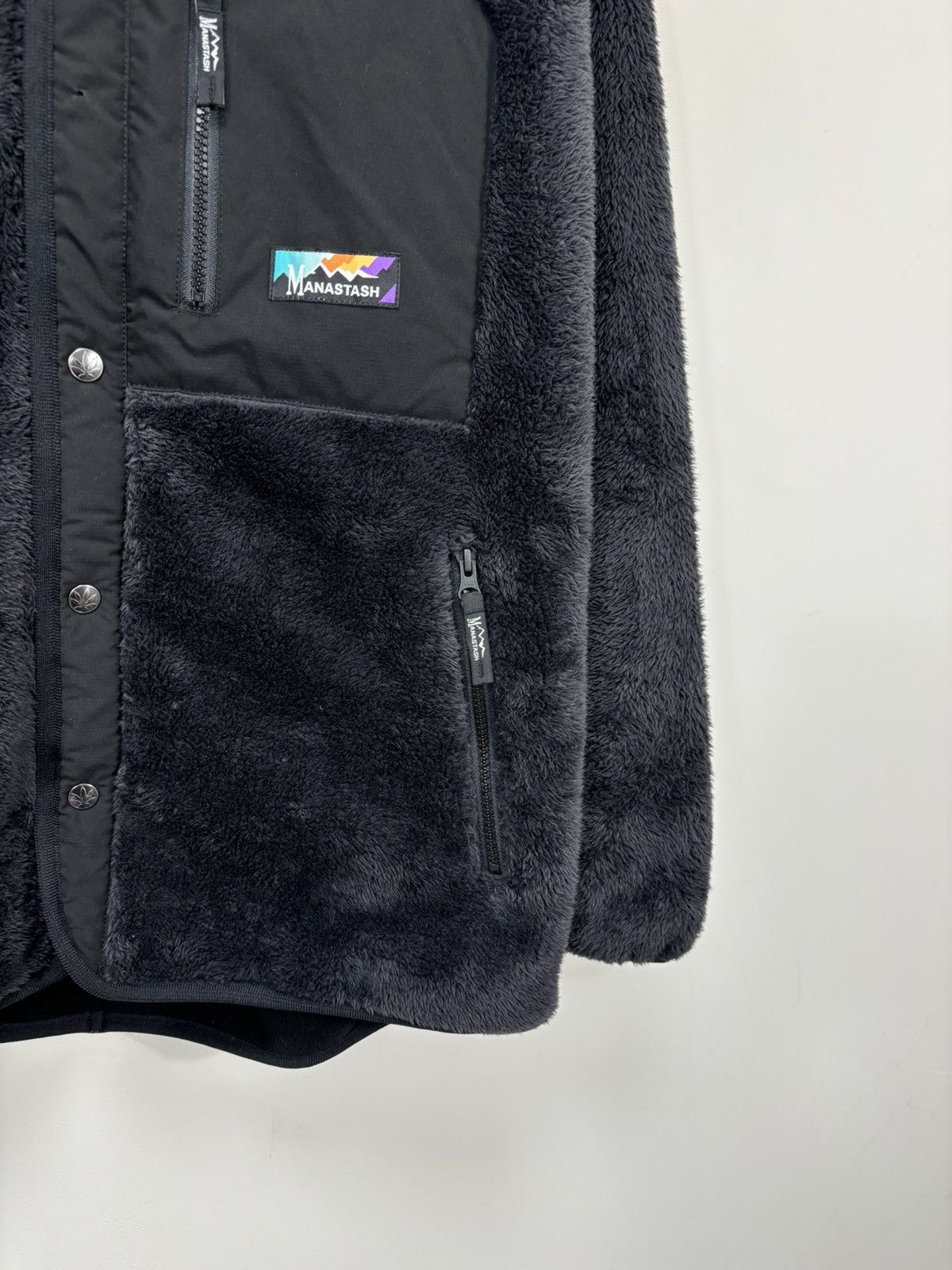 Manastash Manastash Bigfoot Jacket ‘23 Men’s Black Fleece Outdoor Size US M / EU 48-50 / 2 - 9 Thumbnail