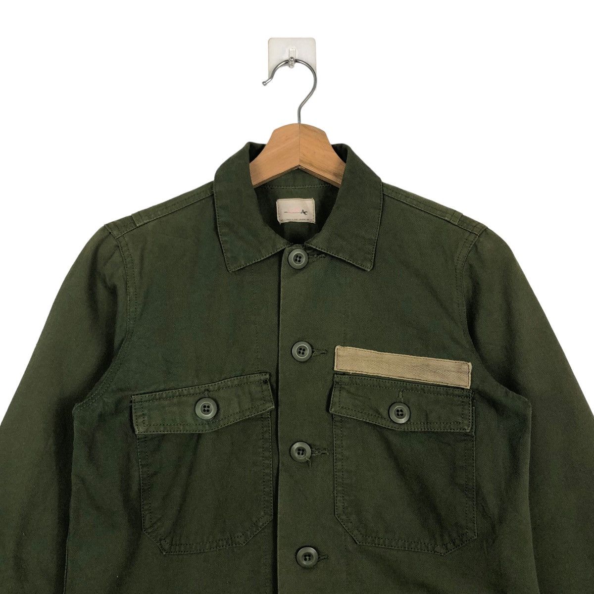 Japanese Brand 🔥90’s Vintage Converse Shirt Jacket Military Design Size US S / EU 44-46 / 1 - 2 Thumbnail