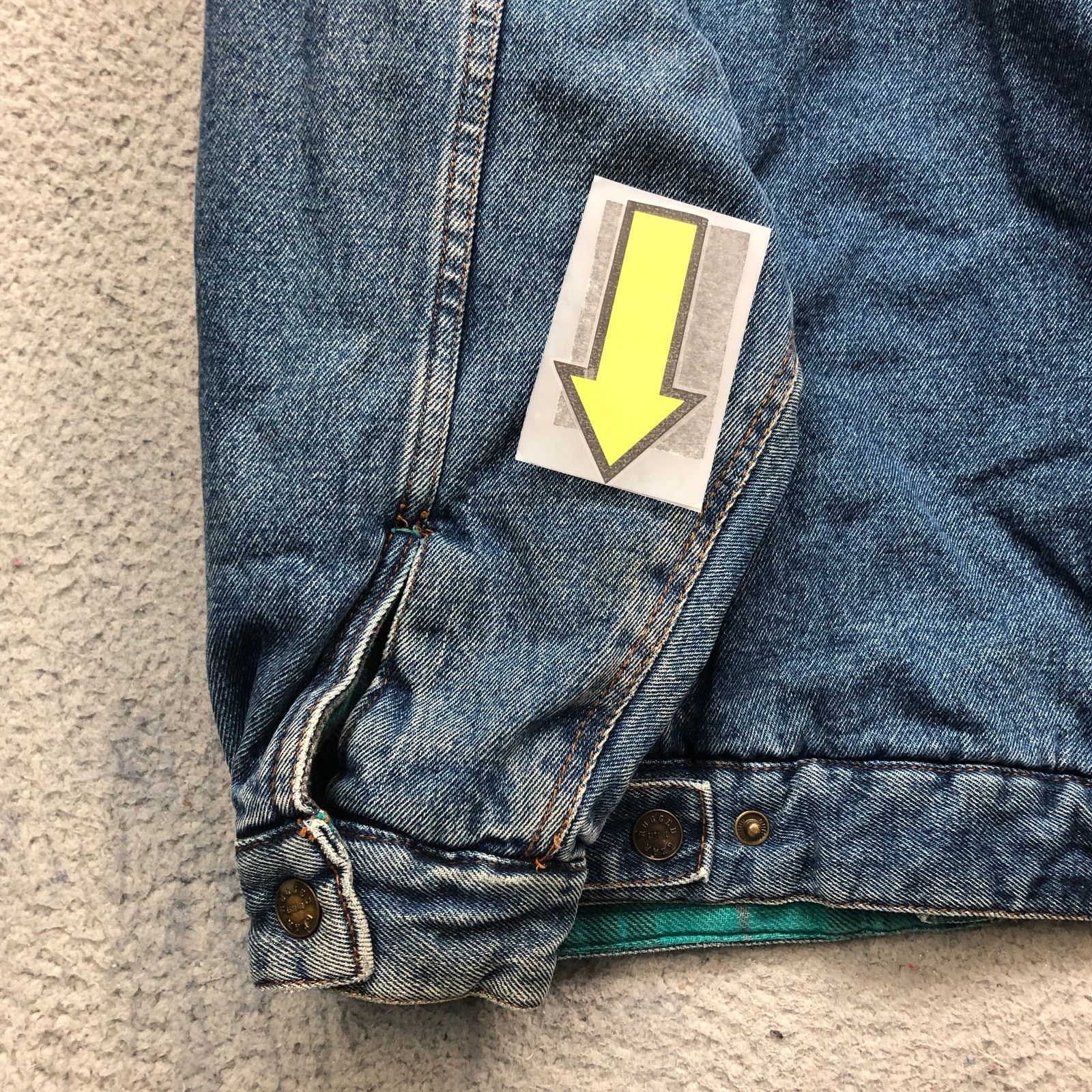 Other Vintage Rugged Gear Extra Tough Denim Jacket Womens XL Size XL / US 12-14 / IT 48-50 - 25 Thumbnail